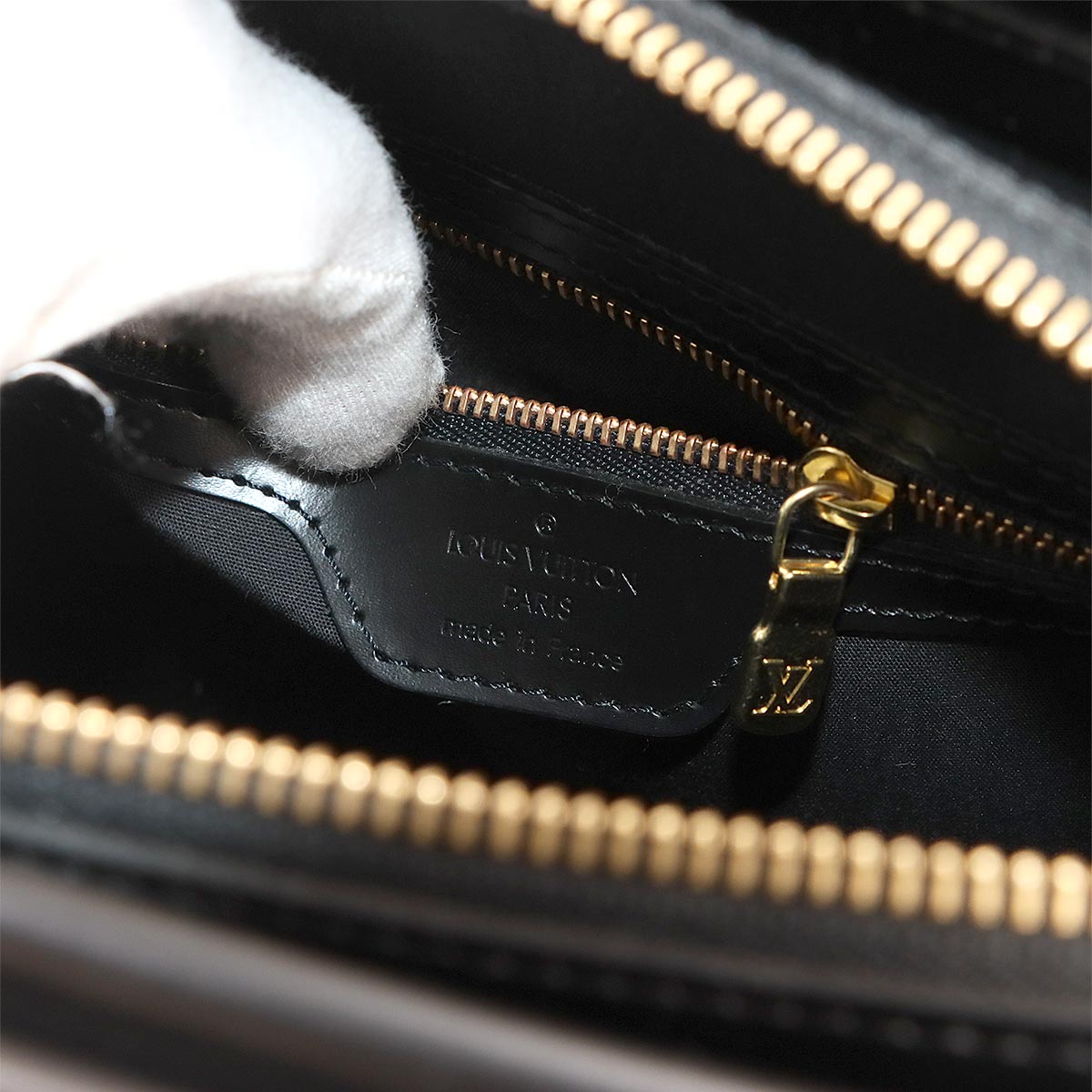 Epi Figari PM Hand Bag Leather Noir M52012 Purse