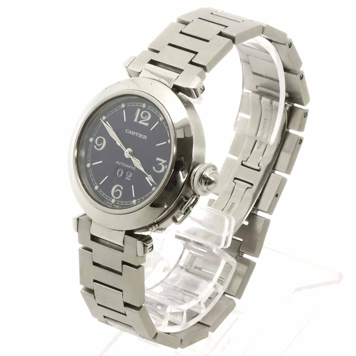 PashaC W31047M7 Automatic Date Navy Dial Boys Watch