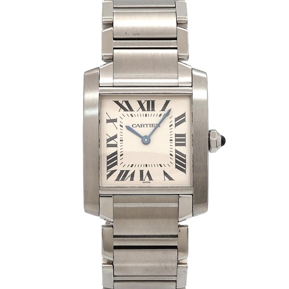 Tank Francaise MM W51003Q3 Quartz Cream Dial Boys Watch