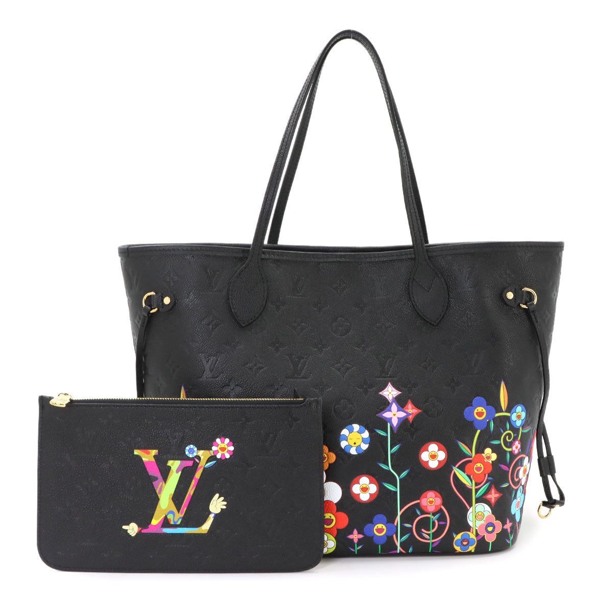LVxTM Monogram Empreinte Neverfull MM Tote Bag M13675