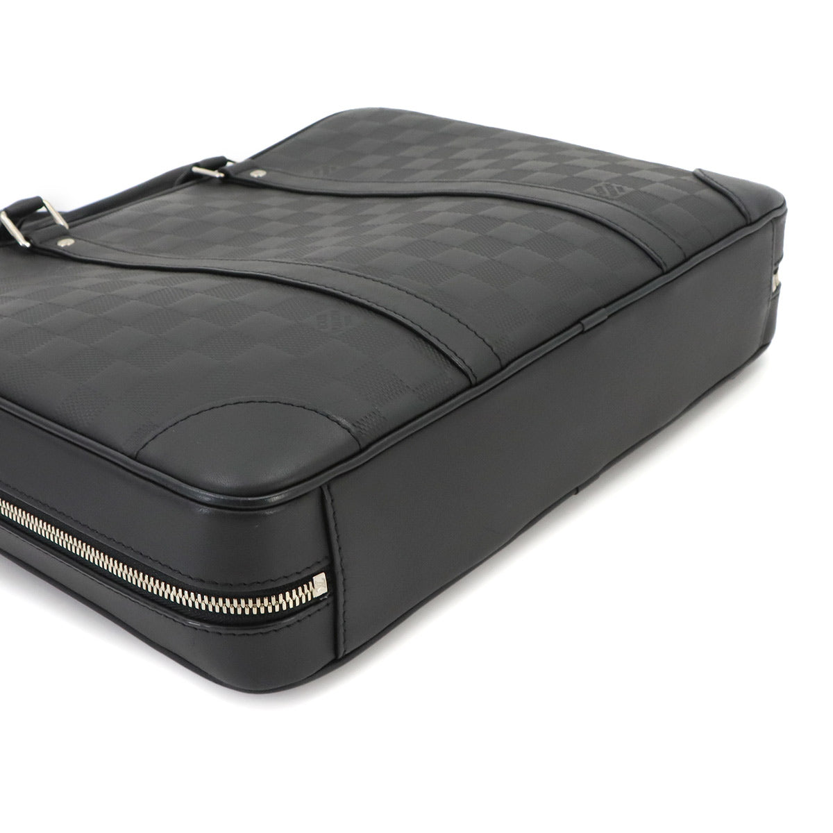 Damier Infini Sirius Briefcase Business Bag Onyx N45288