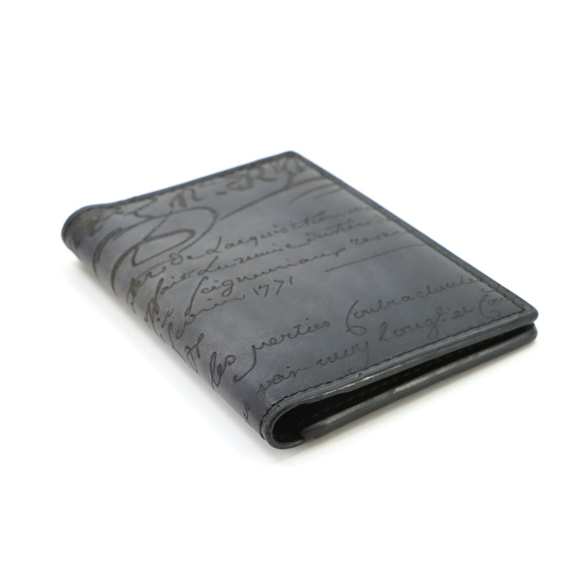 Calligraphy Jagua Card Case Holder Venezia Leather