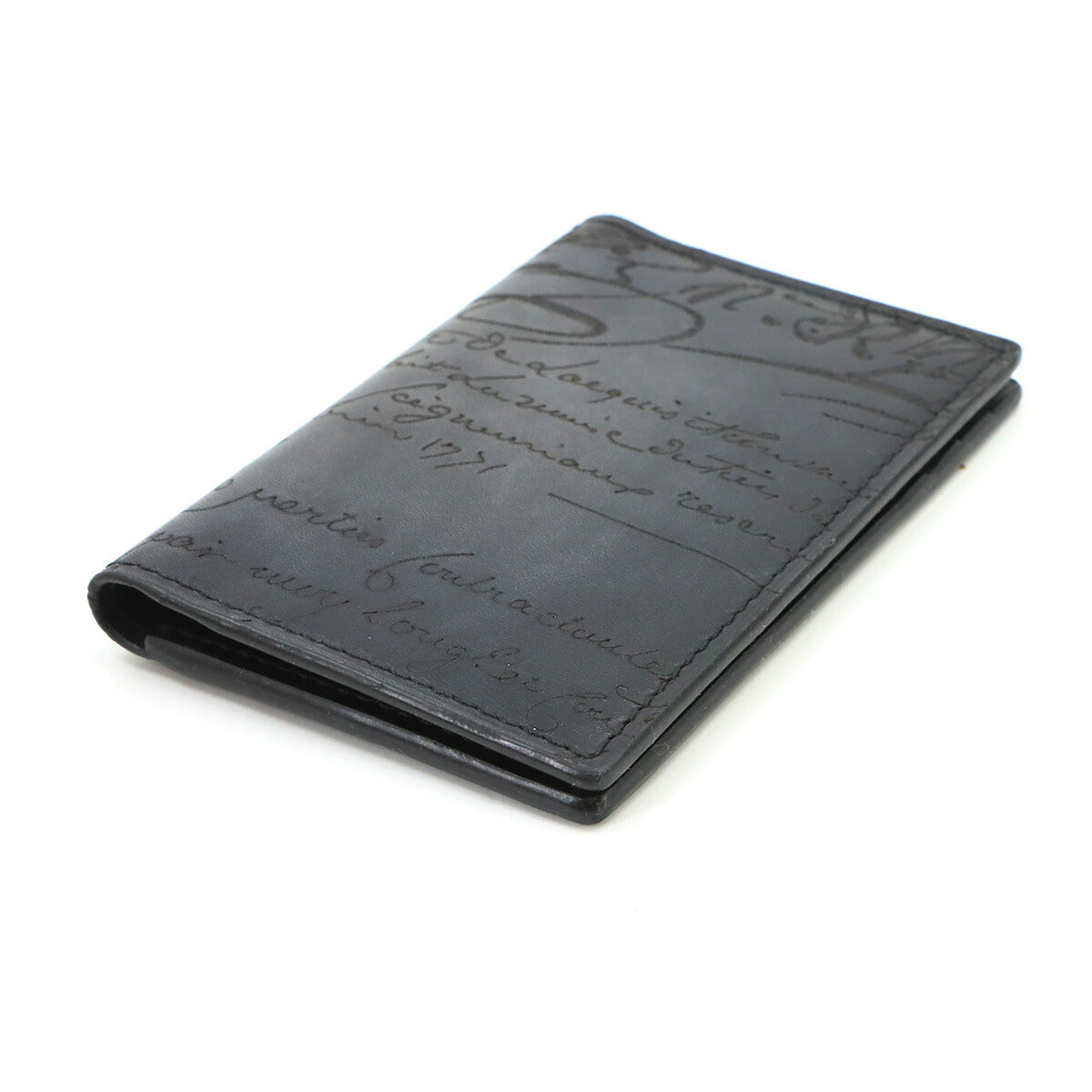 Calligraphy Jagua Card Case Holder Venezia Leather