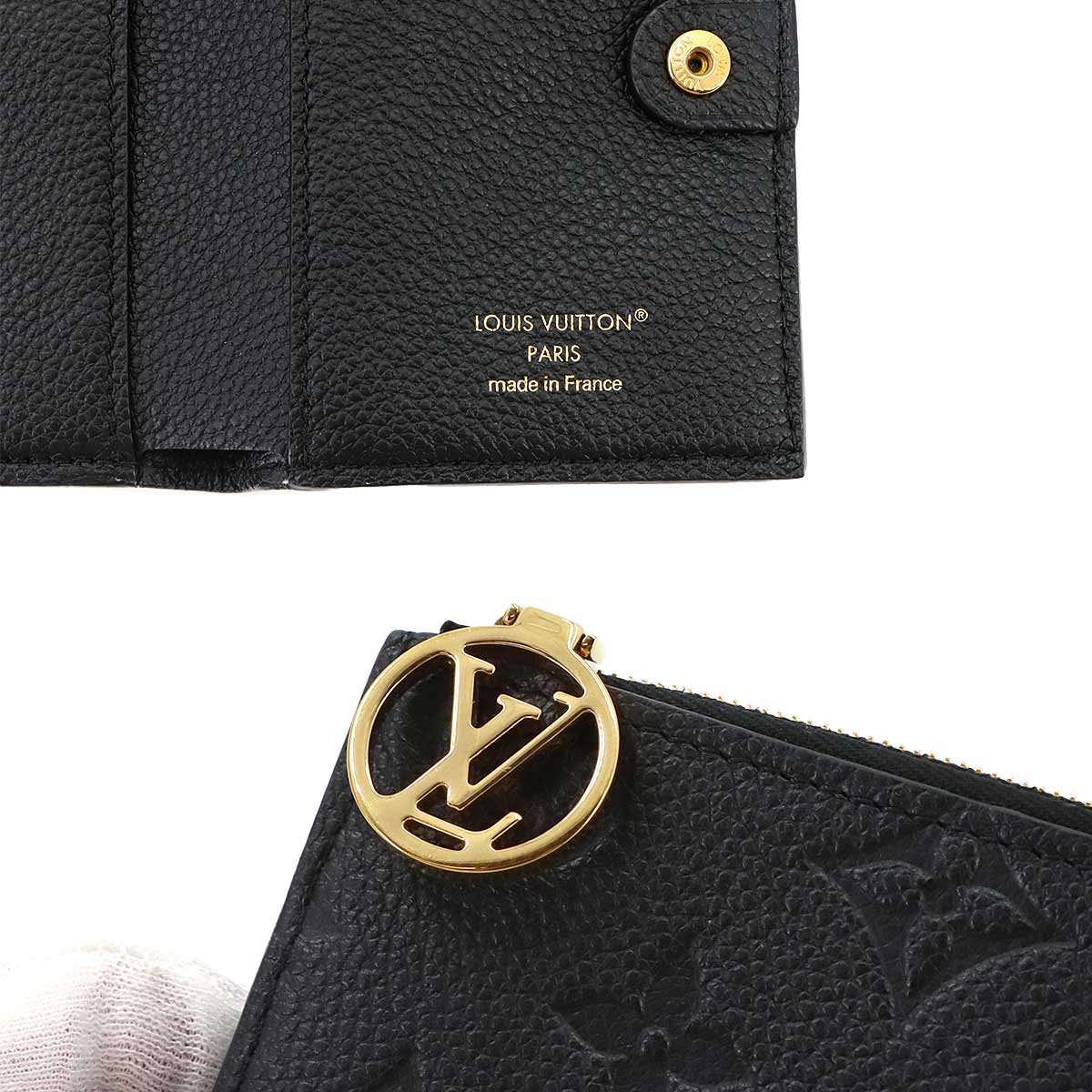 Monogram Empreinte Lisa Wallet Noir M83365