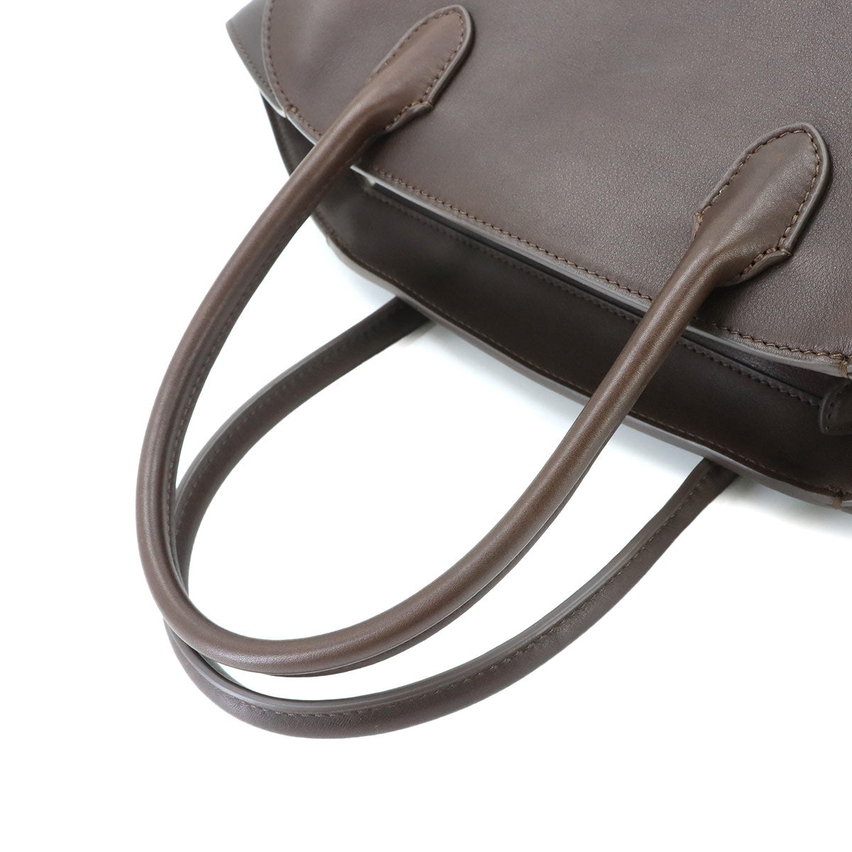 Marlo Tote Bag Leather Dark brown W1802 Purse