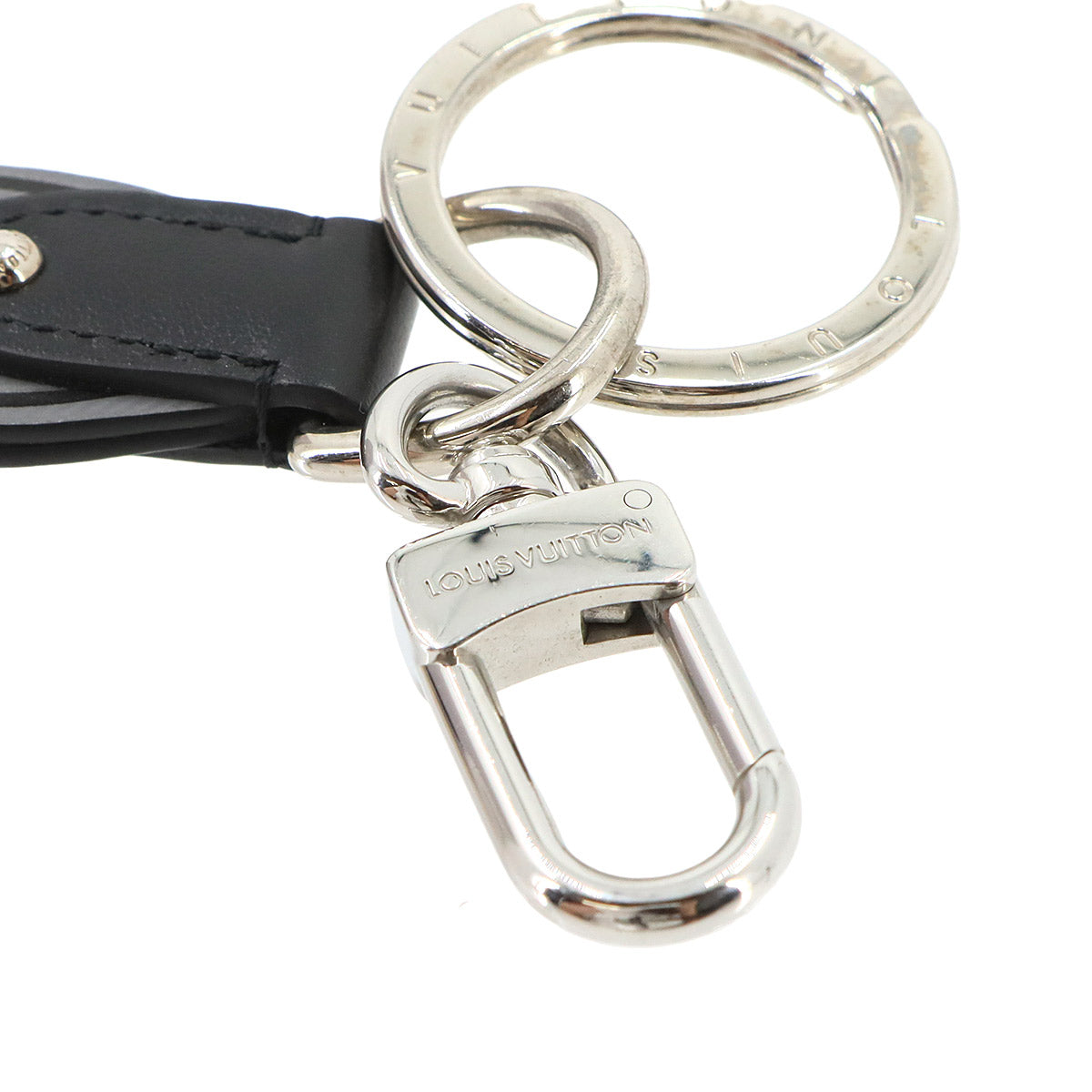 Monogram Eclipse Reverse Dragonne Capital LV Key Charm