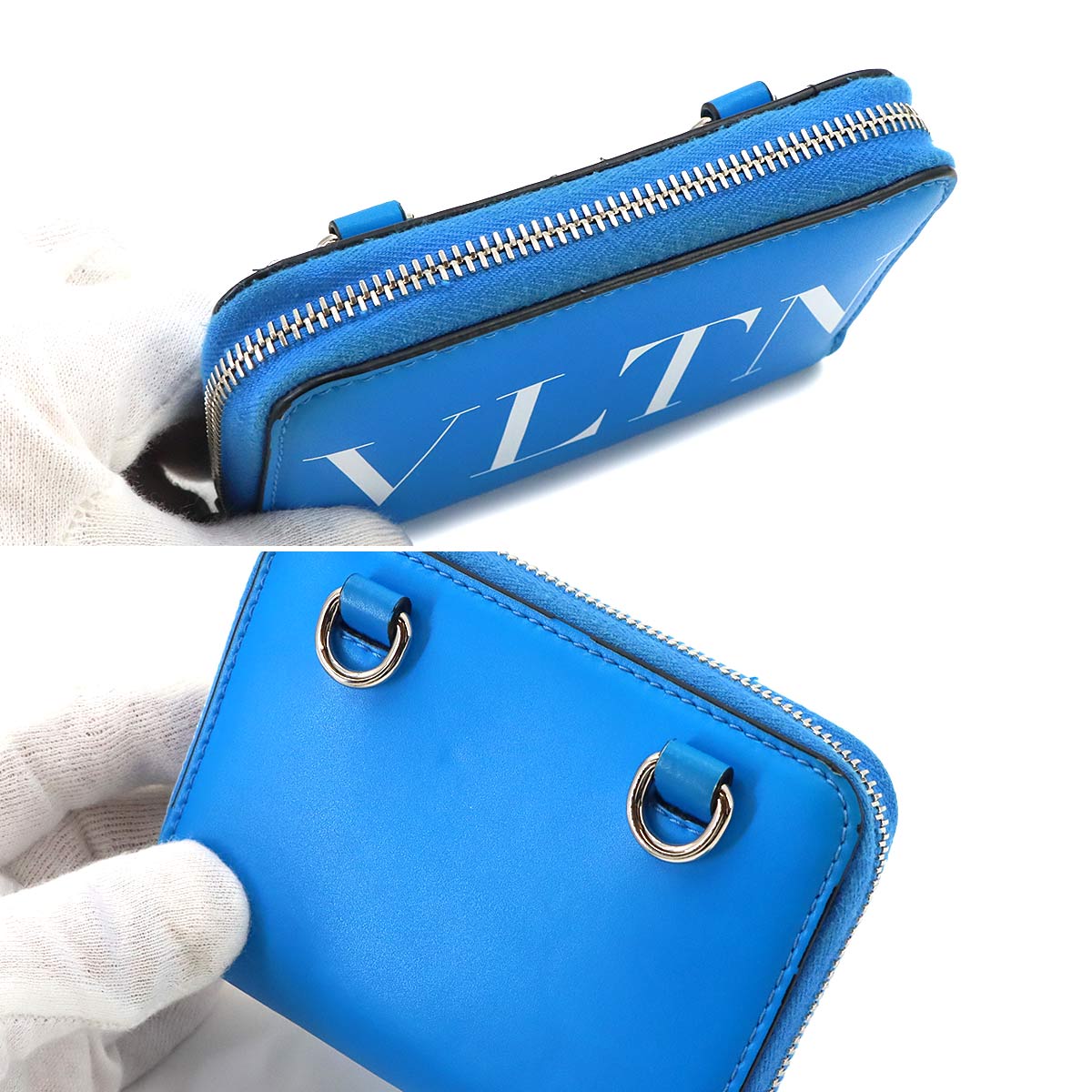 VLTN Fluoro Neck Holder Wallet Coin Case Purse