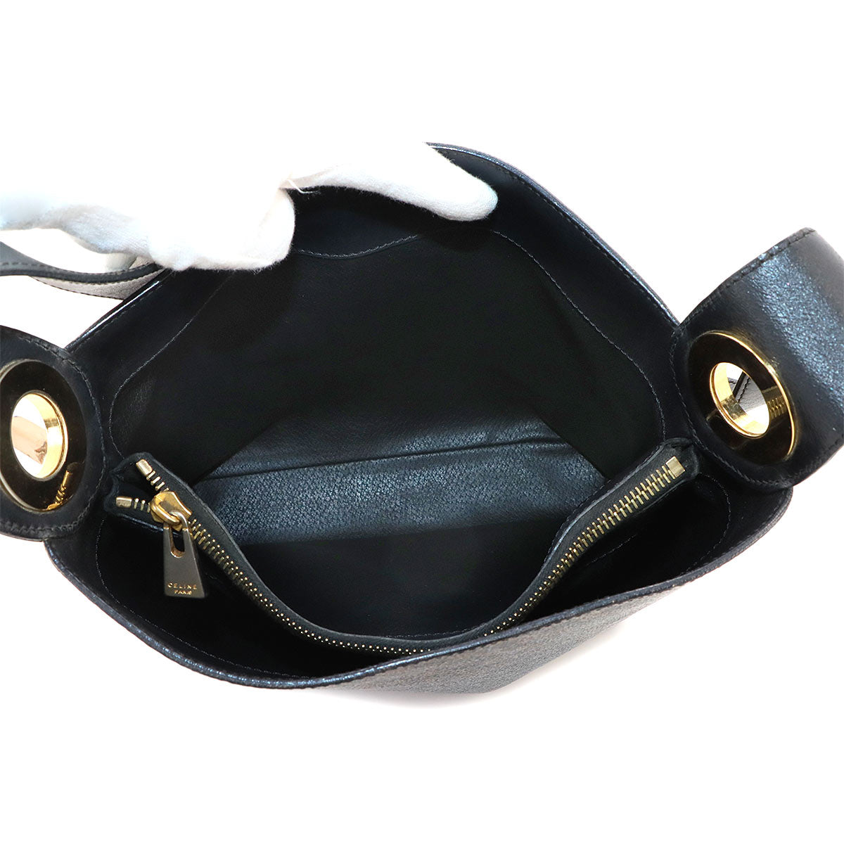 Macadam Shoulder Bag PVC Leather Black Brown Vintage Purse