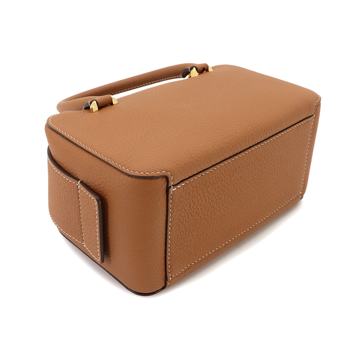 Cool Box Mini 2way Hand Shoulder Bag Leather VegetalIvory
