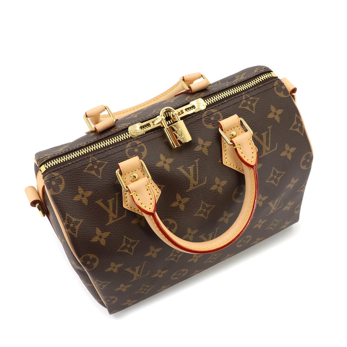 Monogram Speedy Bandouliere 25 2way Bag Brown M46977