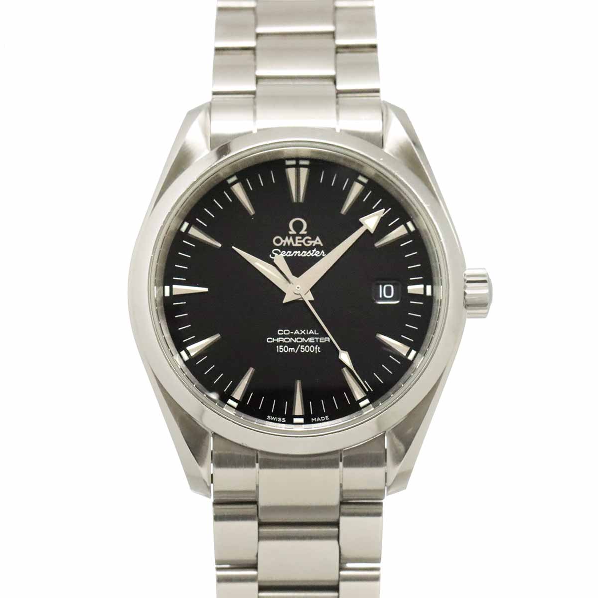 Seamaster Aqua Terra Co-axial 2503 50 Date Black Dial Mens