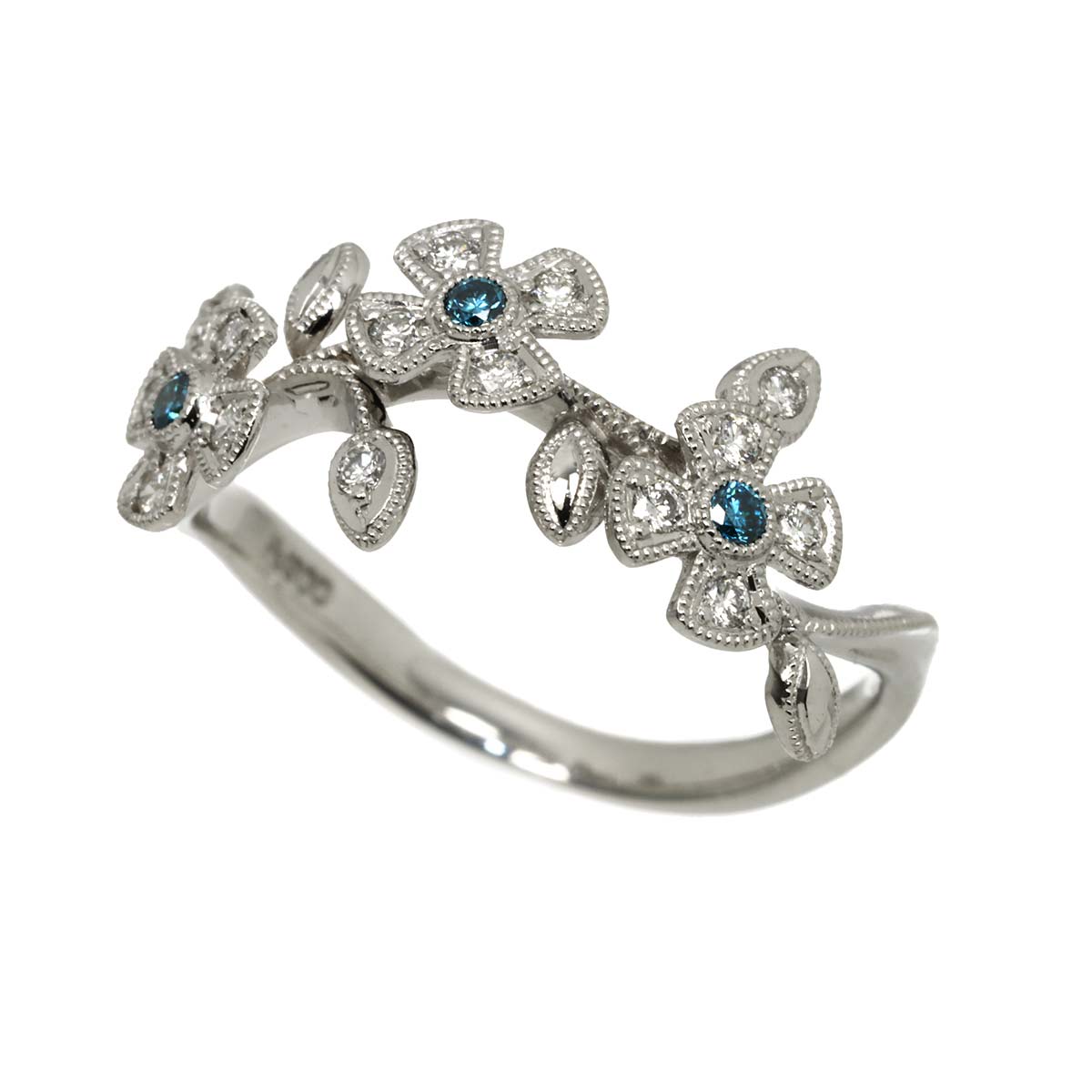Diamond 0.23ct Ring Pt Platinum size7.25(US)