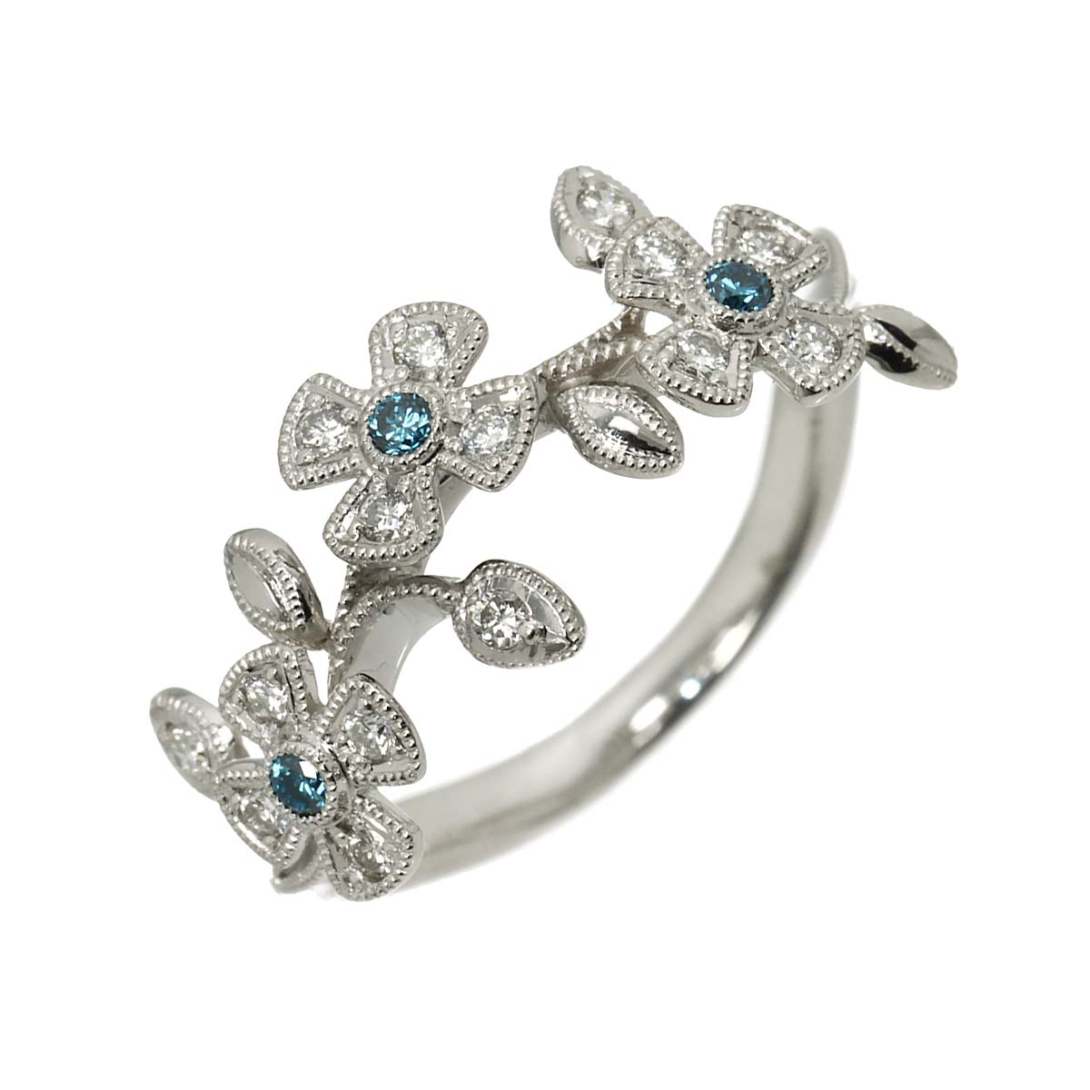 Diamond 0.23ct Ring Pt Platinum size7.25(US)