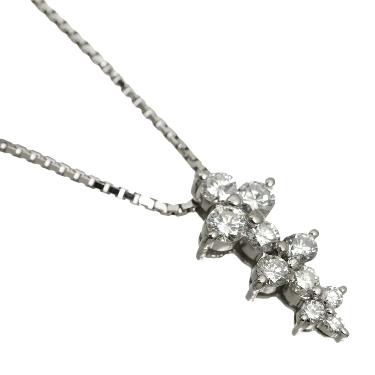 Diamond 0.588ct Necklace Pt Platinum