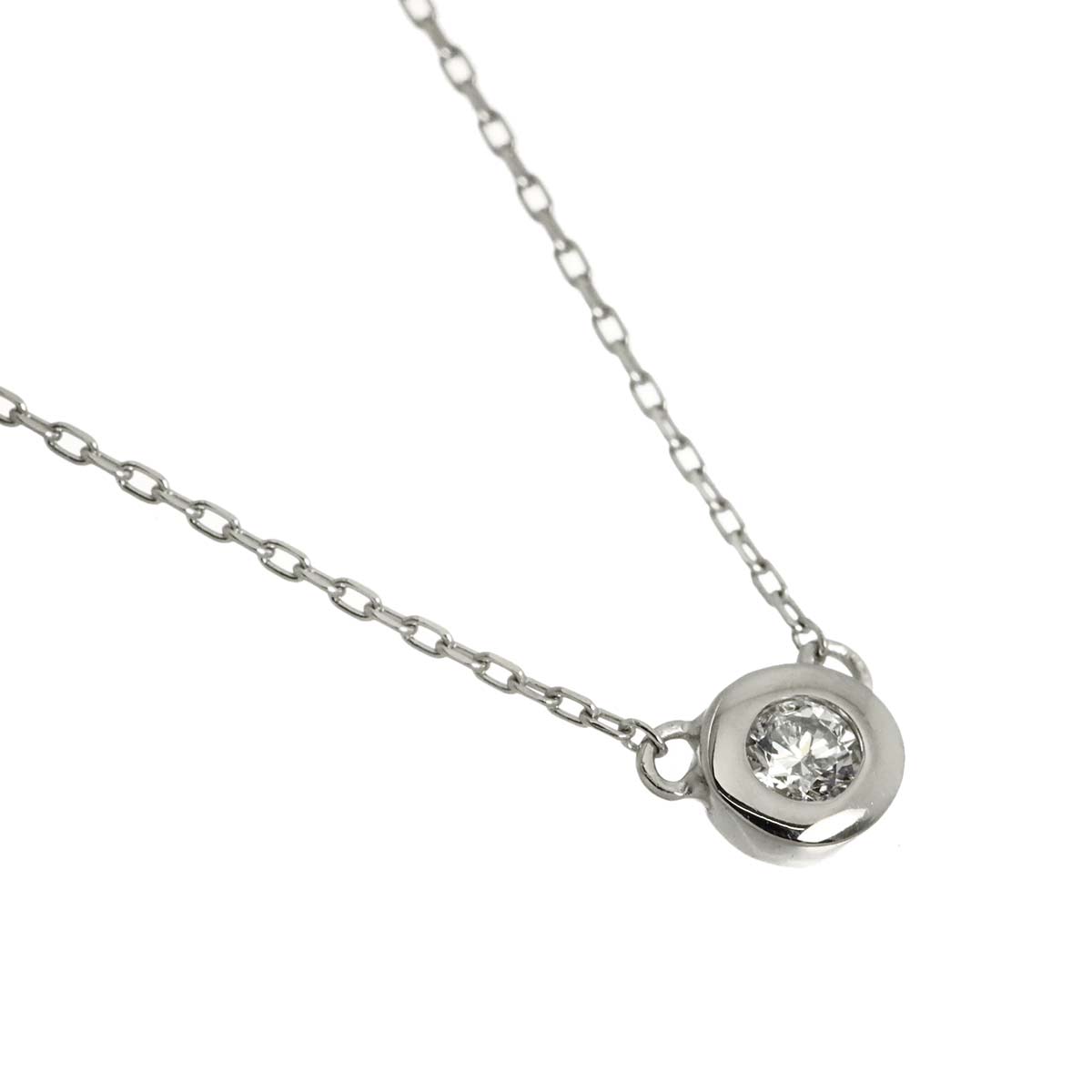 Diamond 0.04ct Necklace 10K WG White Gold 416
