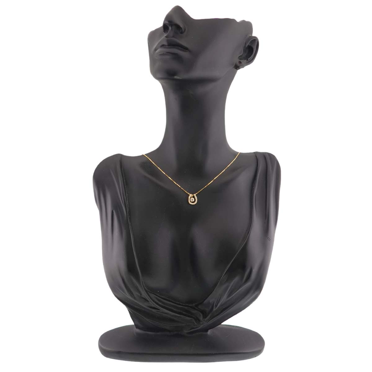 Diamond 0.15ct/0.18ct Necklace 18K YG Yellow Gold 750