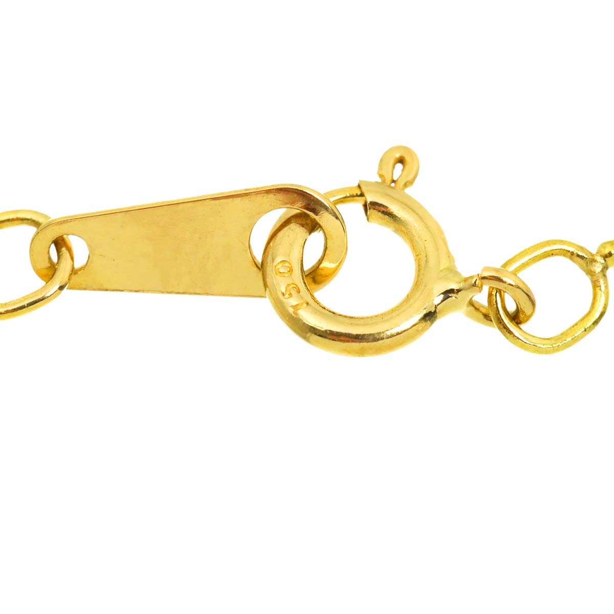 Diamond 0.30ct Necklace 18K YG Yellow Gold 750