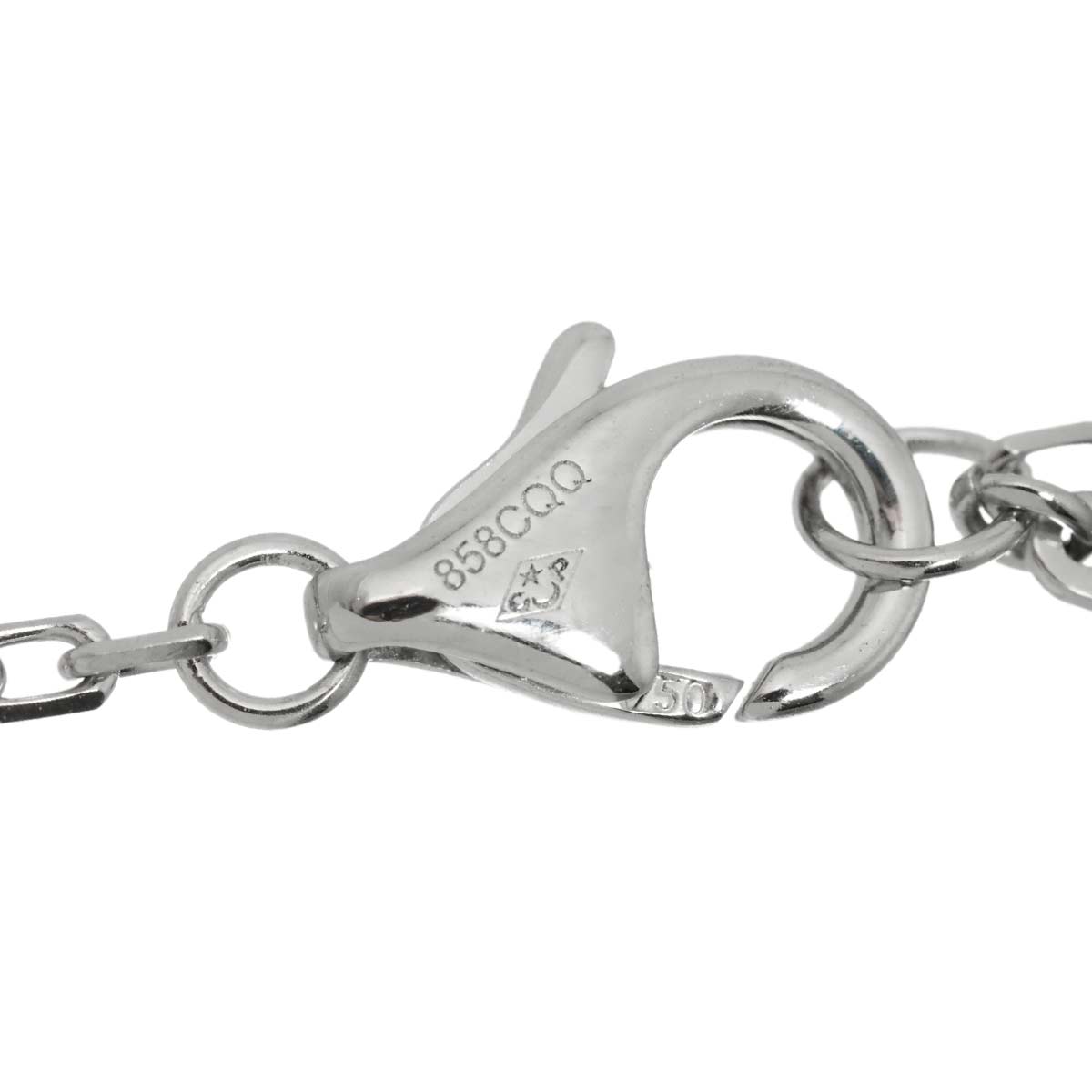 d Amour Diamond Bracelet MM 18K White Gold 750
