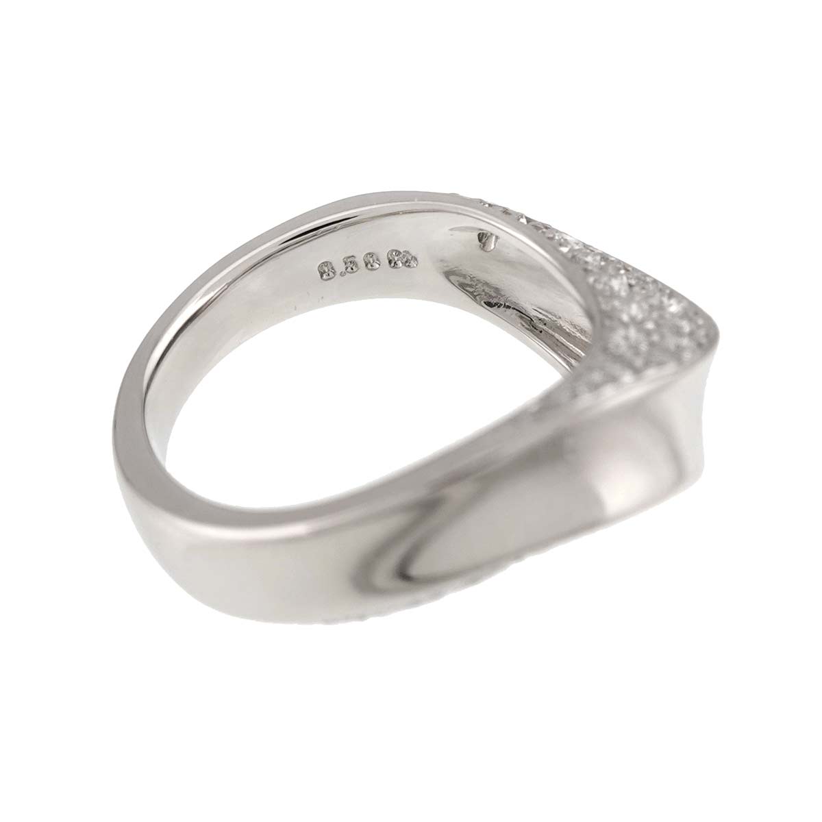 Diamond 0.50ct Ring Platinum Size6.75(US)