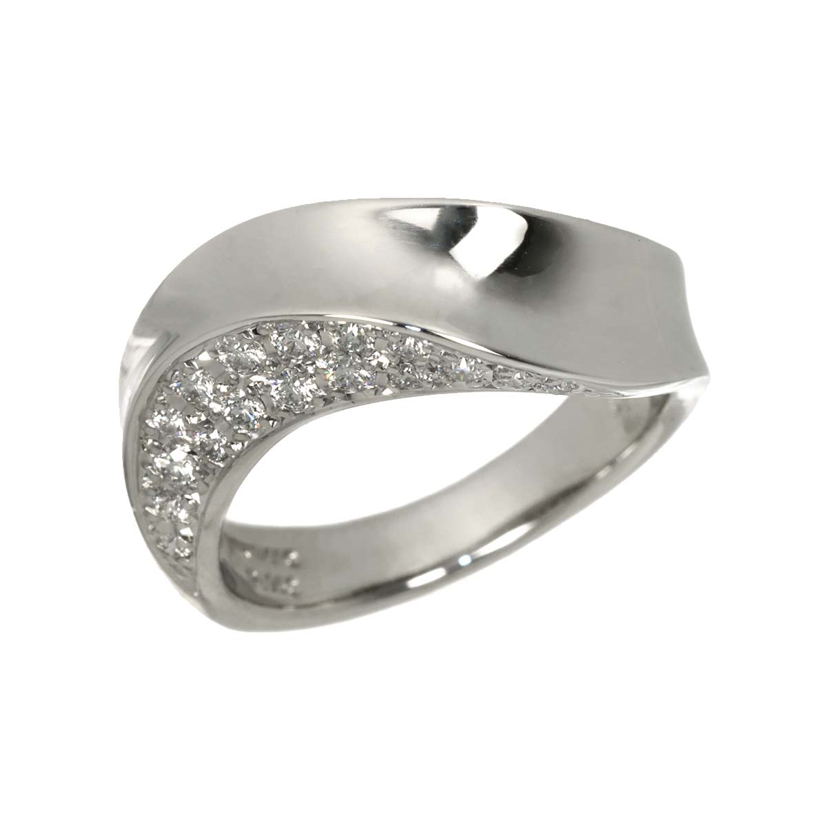 Diamond 0.50ct Ring Platinum Size6.75(US)