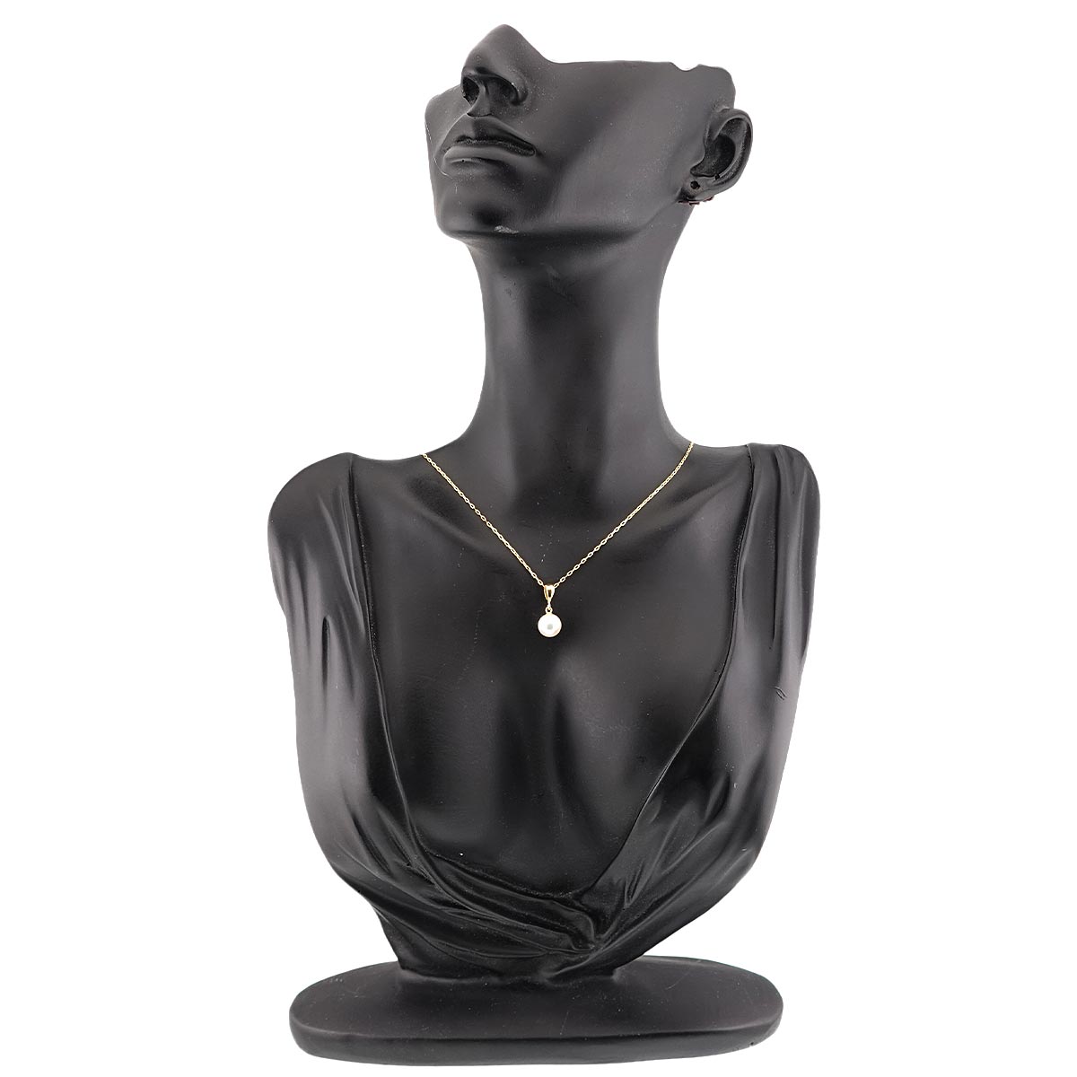 Akoya Pearl 7.3mm Necklace 18K YG 750
