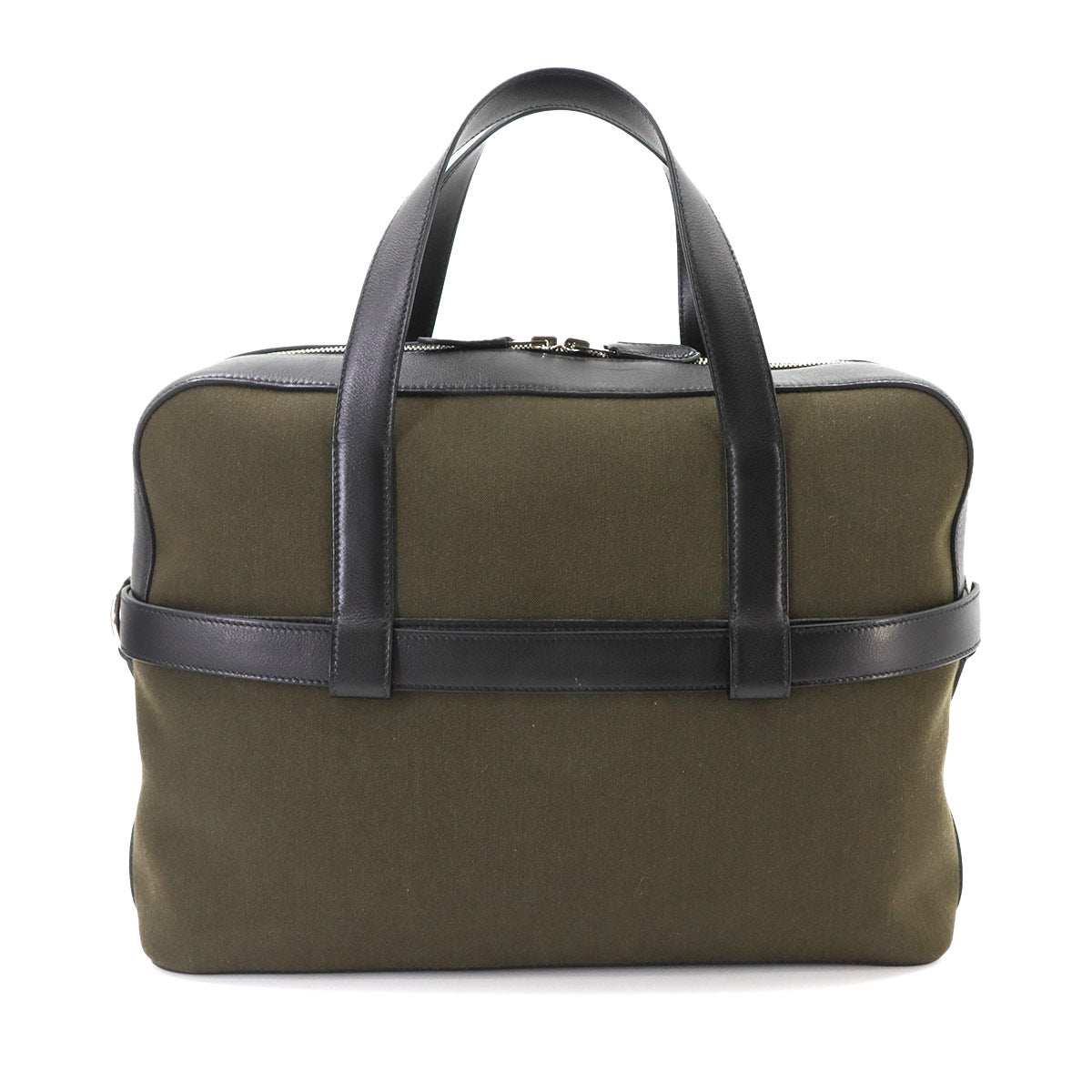 Briefcase 2way Business Shoulder Bag Canvas Ever grain Tourbe
