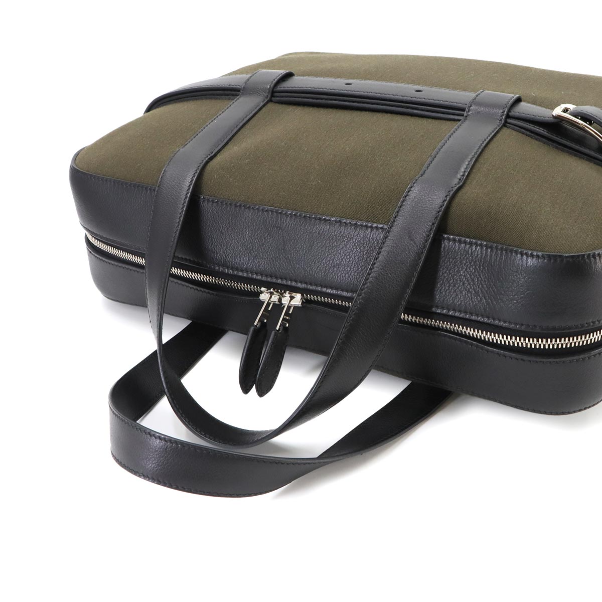 Briefcase 2way Business Shoulder Bag Canvas Ever grain Tourbe