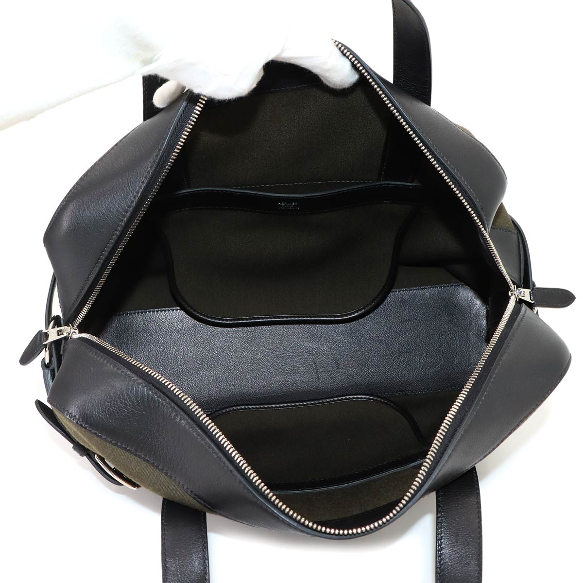 Briefcase 2way Business Shoulder Bag Canvas Ever grain Tourbe