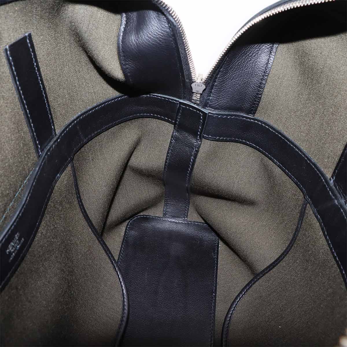 Briefcase 2way Business Shoulder Bag Canvas Ever grain Tourbe