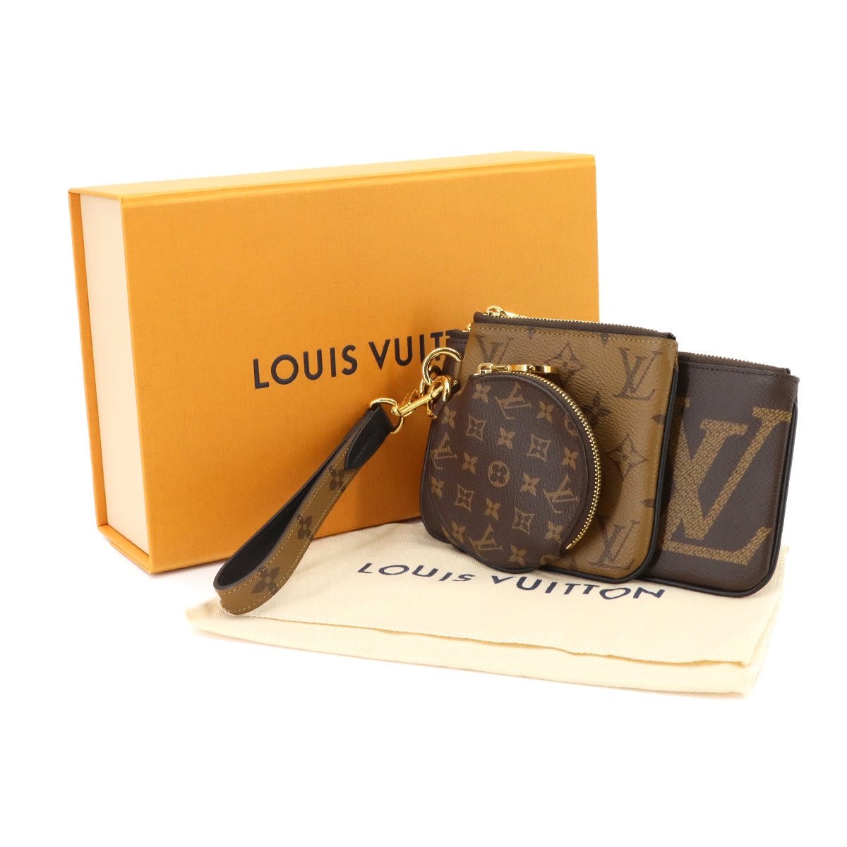 Monogram Giant Pochette Trio Coin Purse M68756 Purse