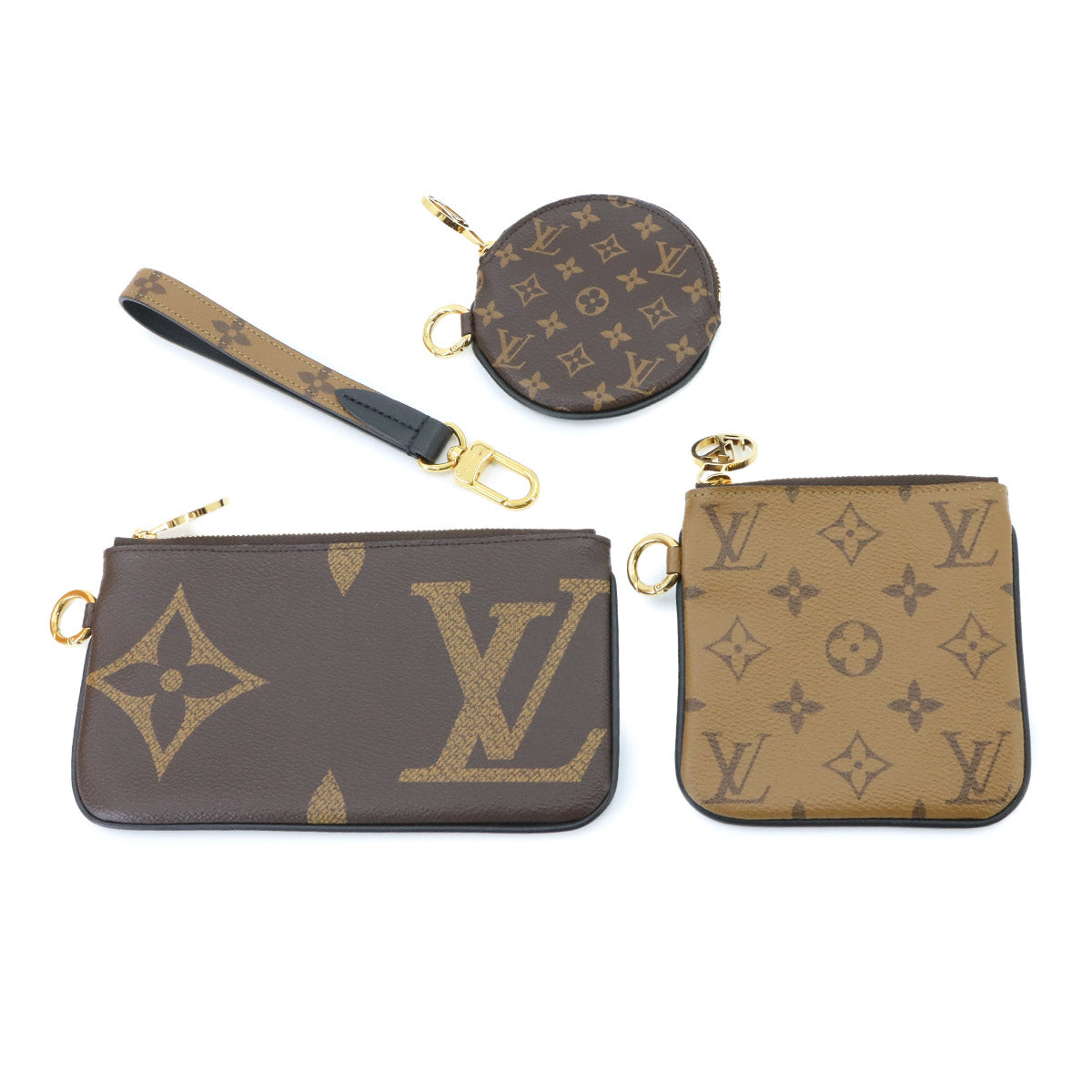 Monogram Giant Pochette Trio Coin Purse M68756 Purse