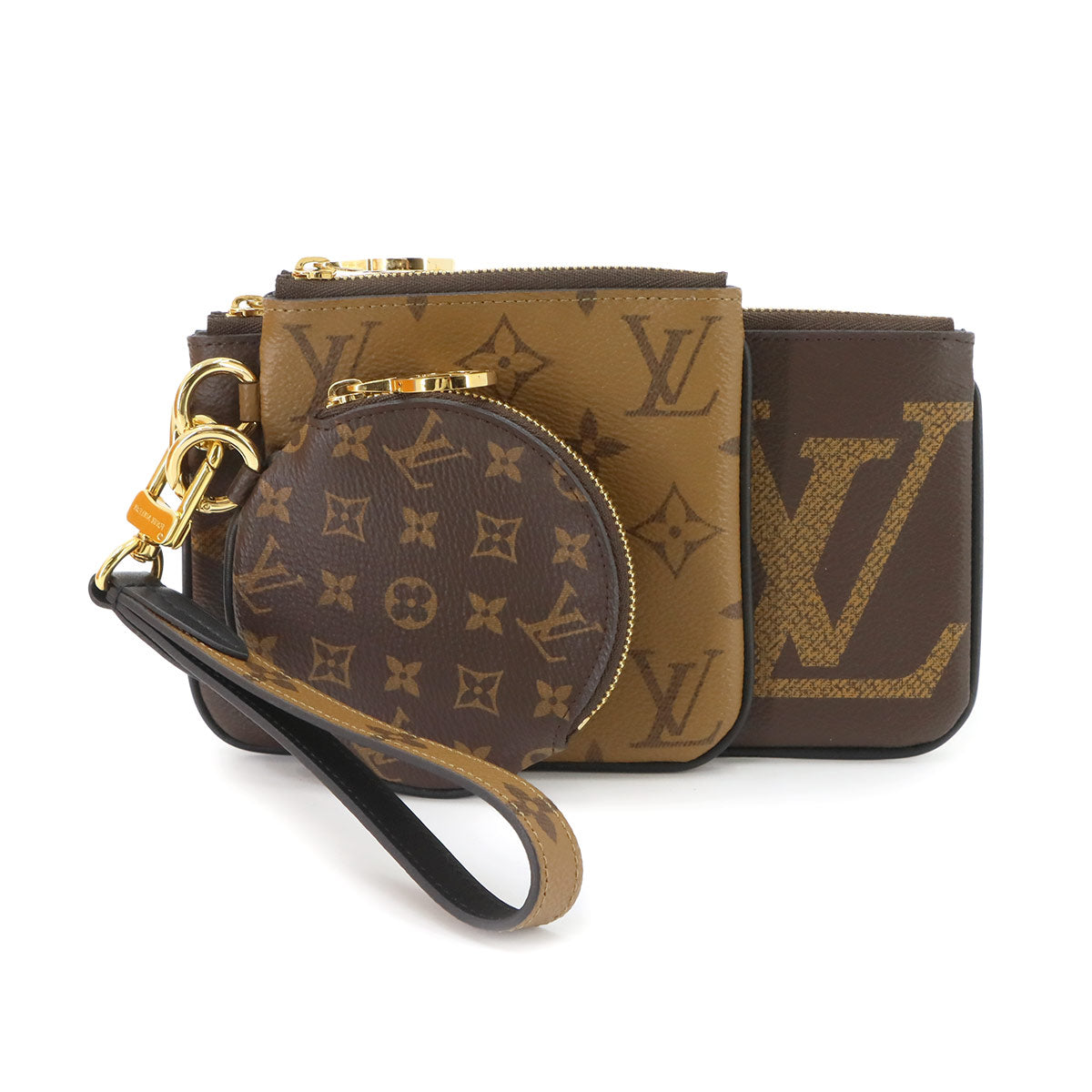 Monogram Giant Pochette Trio Coin Purse M68756 Purse