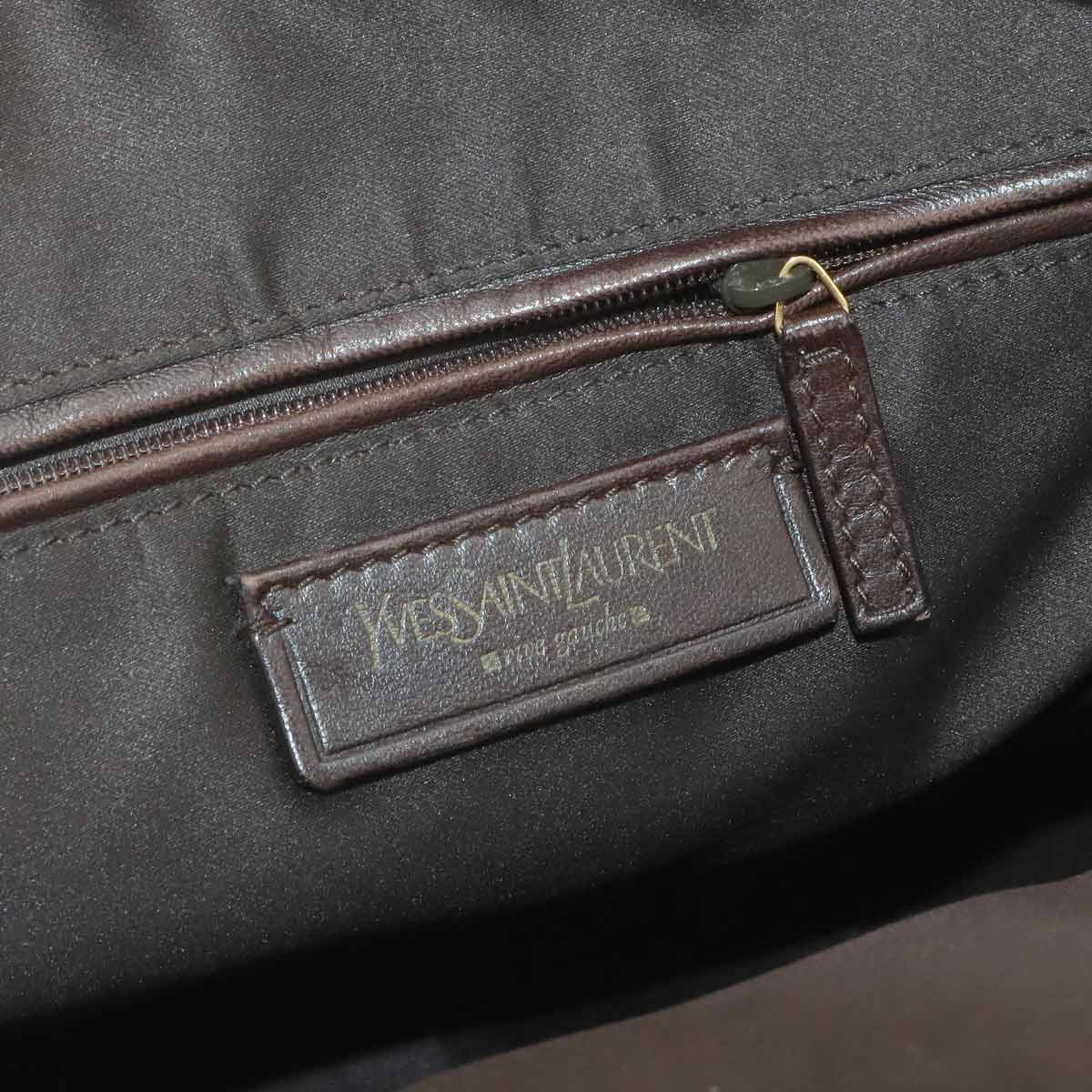 Muse Hand Bag Leather Brown 156465