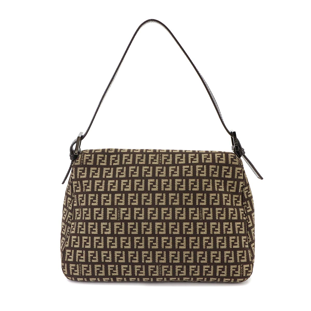 Zucchino Mamma Baguette Shoulder Bag Canvas Brown 8BR001