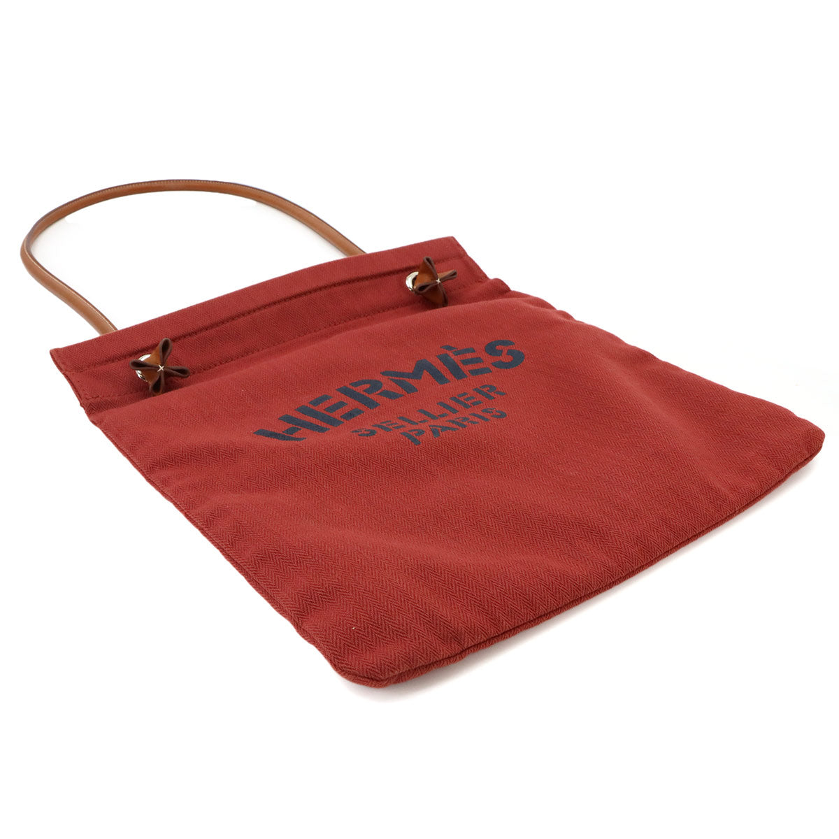 Sac Aline MM Shoulder Bag Toile Chevron Swift Rouge H Gold