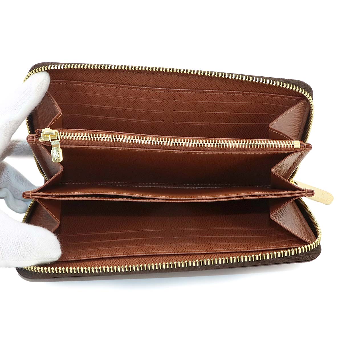 Monogram Zippy Wallet Brown M42616 Purse