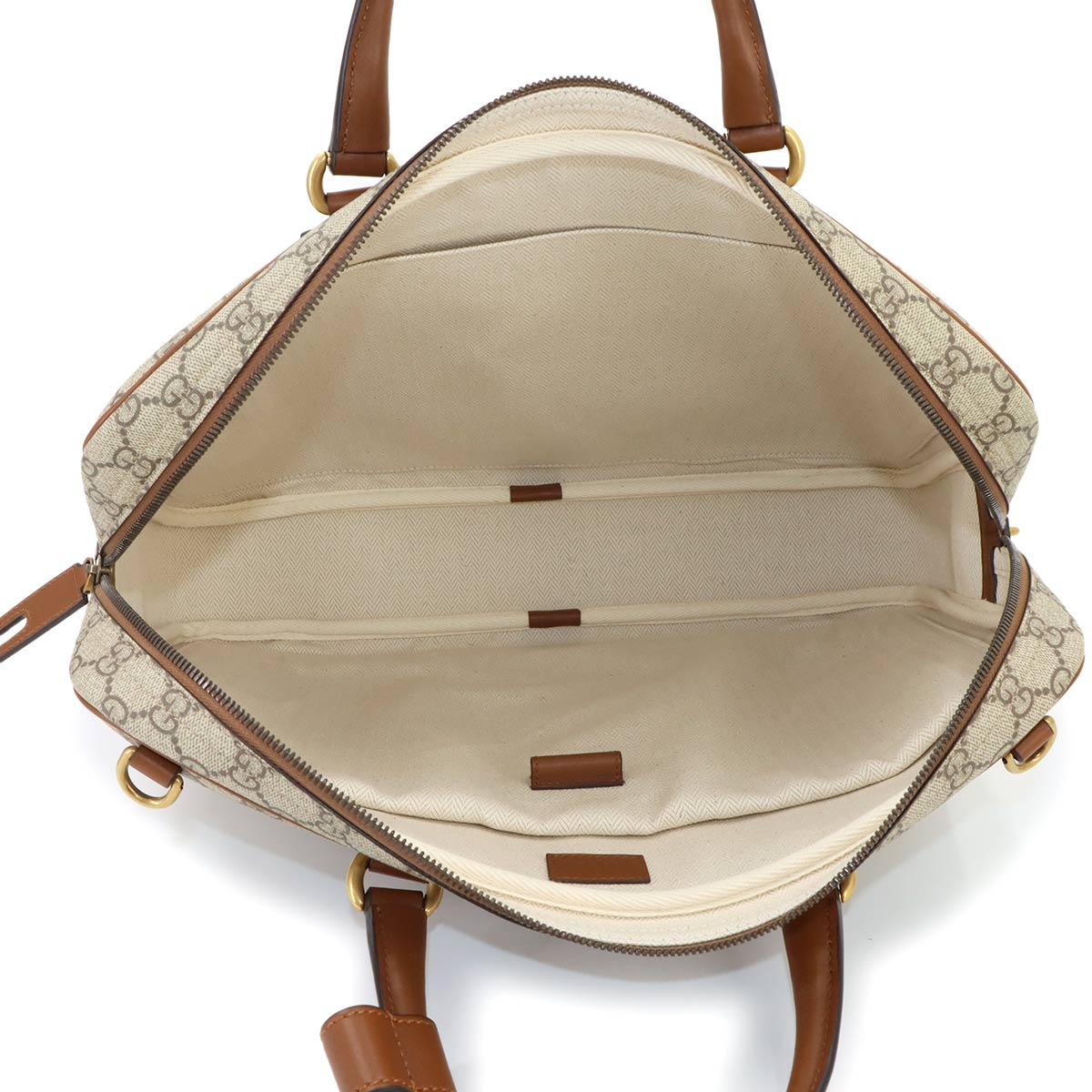 GG Emblem Briefcase 2way Business Shoulder Bag GG Supreme 821149