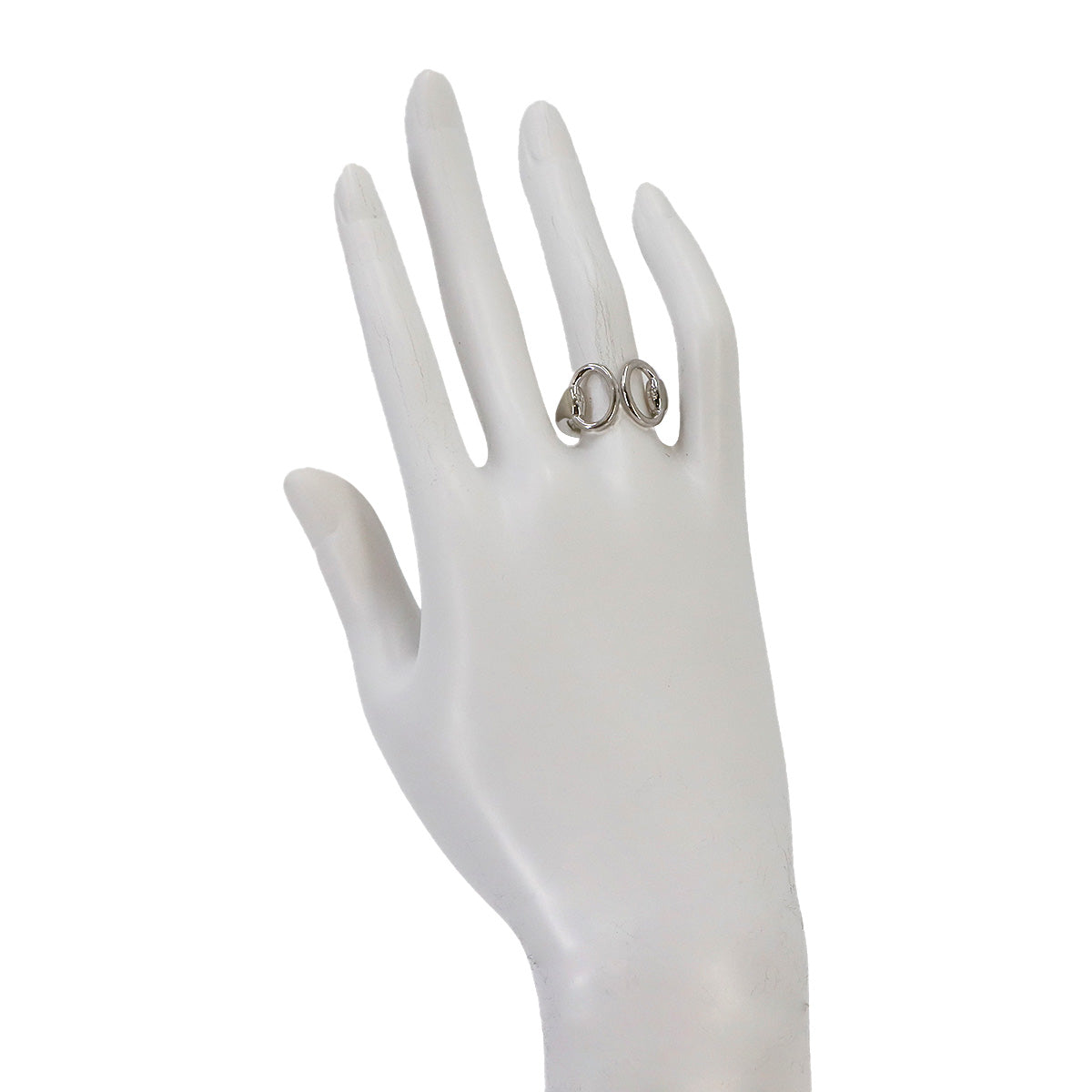 HERMES Nausicaa dancre Ring Silver 925 Size45 Nojika
