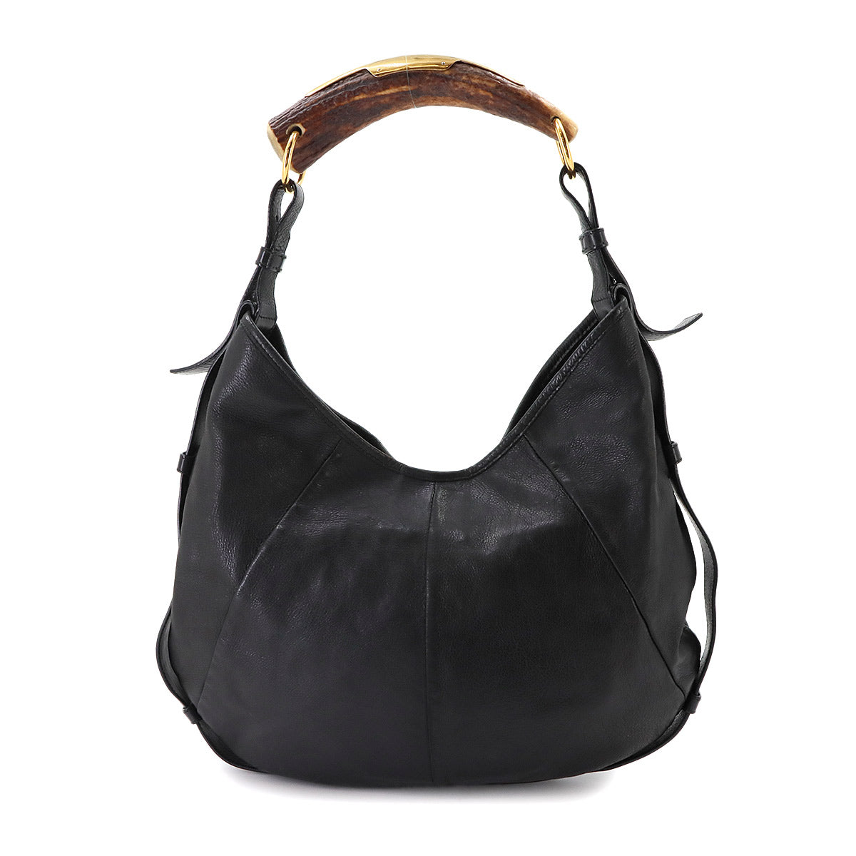 Mombasa Shoulder Bag Leather Black 95361 Purse