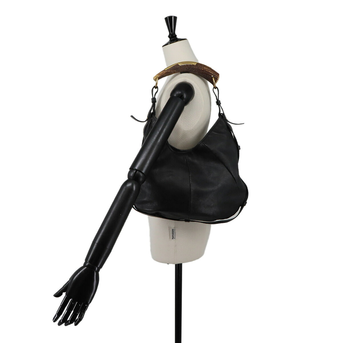 Mombasa Shoulder Bag Leather Black 95361 Purse