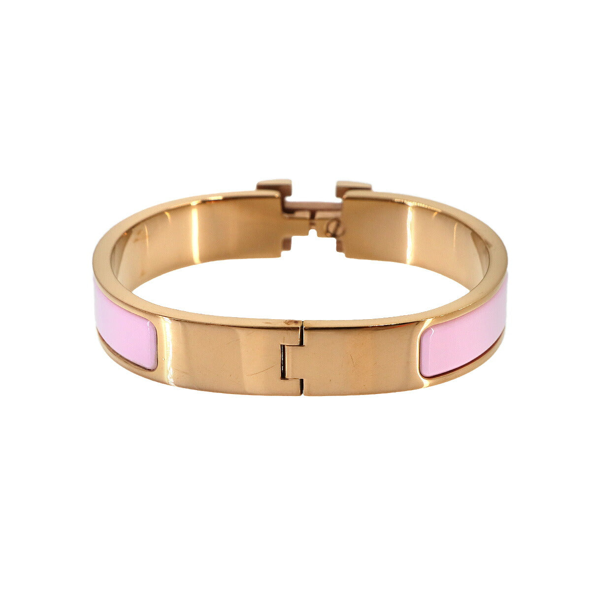 Clic H PM Bangle Bracelet Pink Rose Gold Accessory