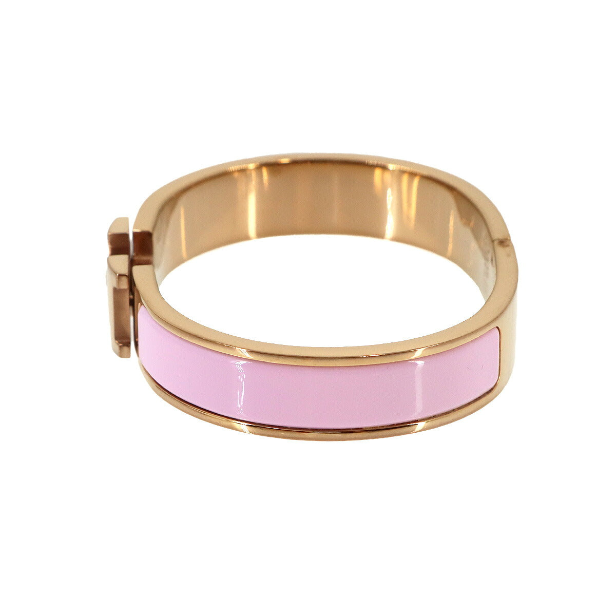 Clic H PM Bangle Bracelet Pink Rose Gold Accessory