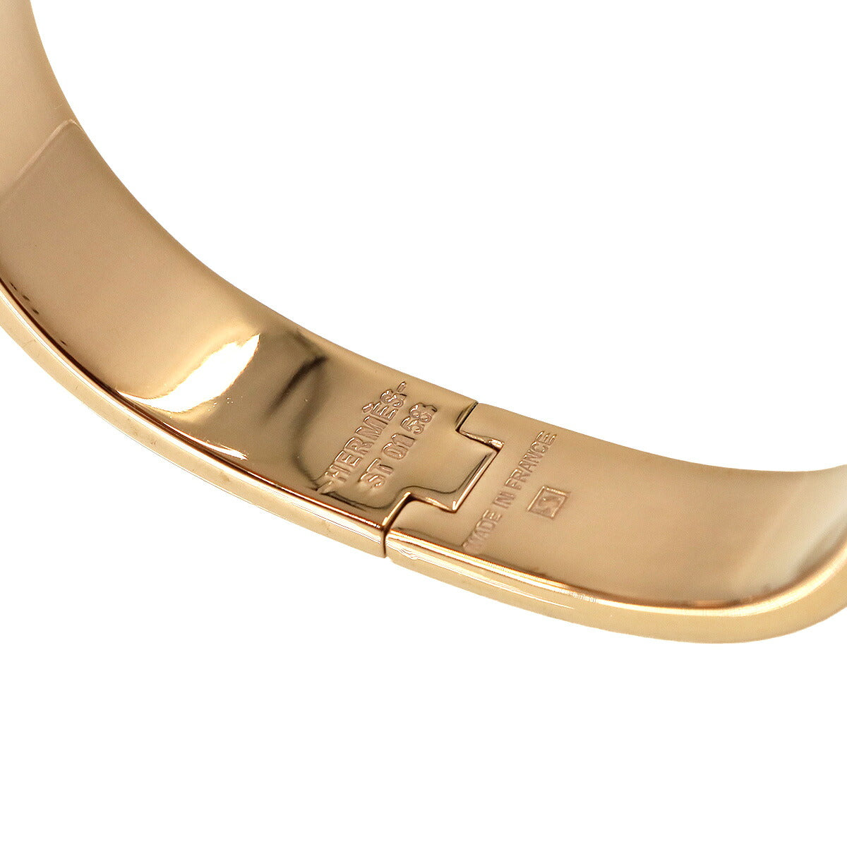 Clic H PM Bangle Bracelet Pink Rose Gold Accessory