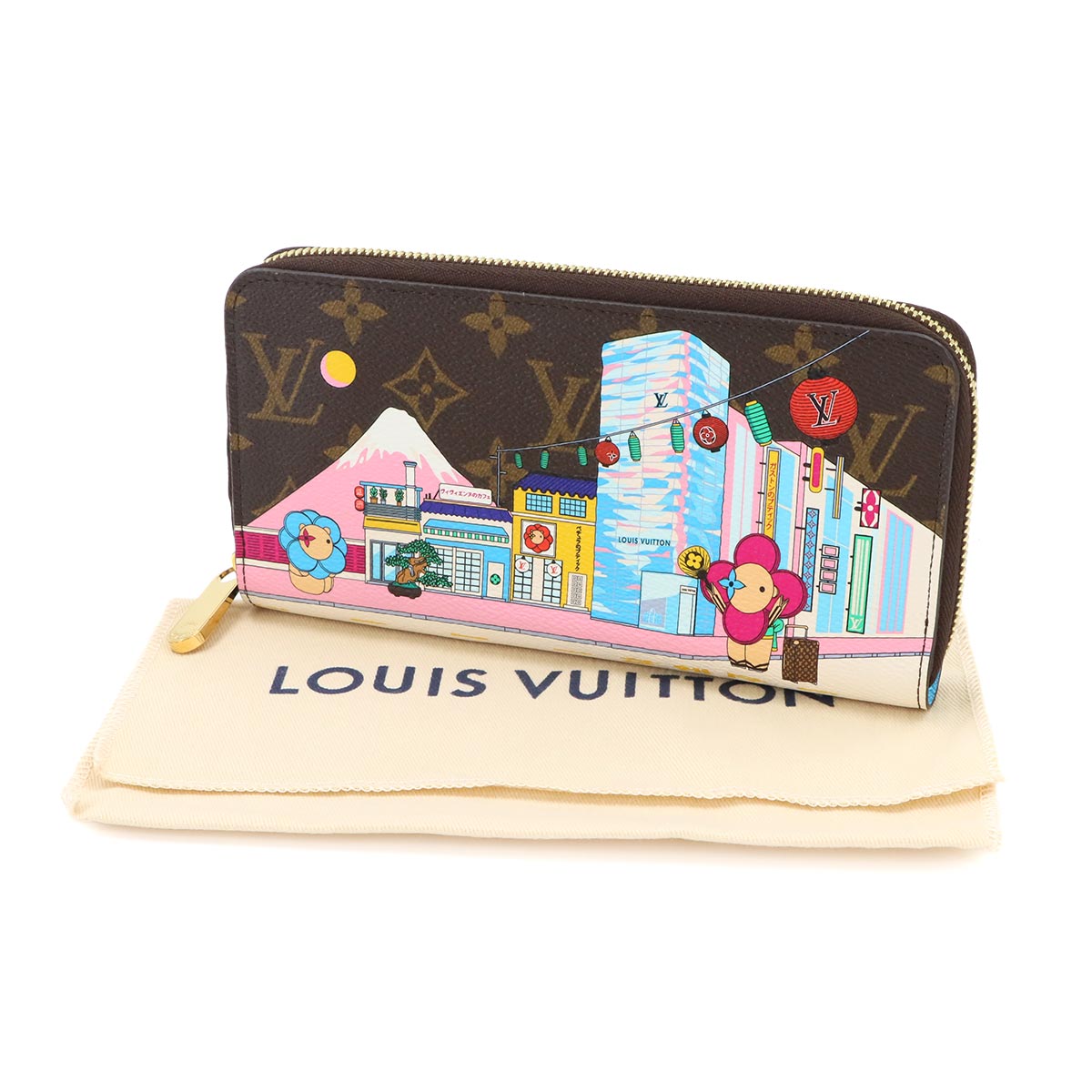 Monogram Vivienne Zippy Wallet Brown M80857 Purse