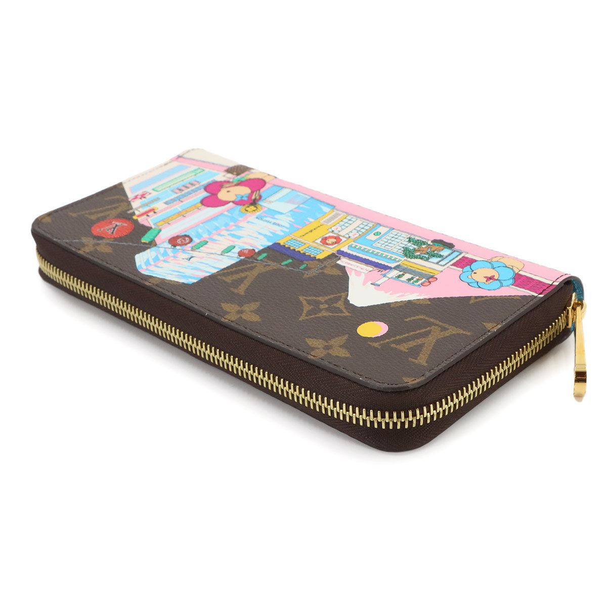 Monogram Vivienne Zippy Wallet Brown M80857 Purse