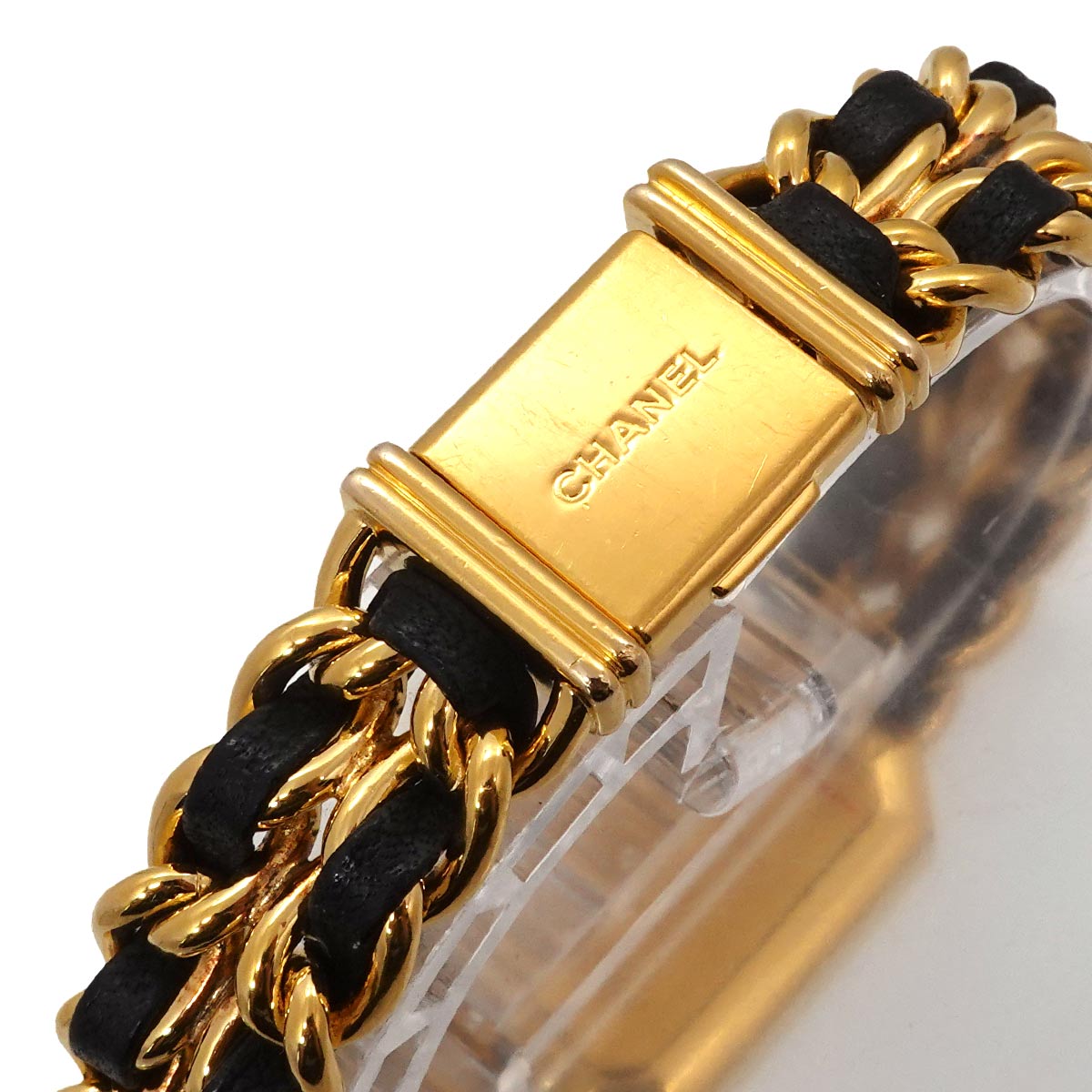 Premiere Size M H0001 Vintage Quartz Black Dial Ladies Watch