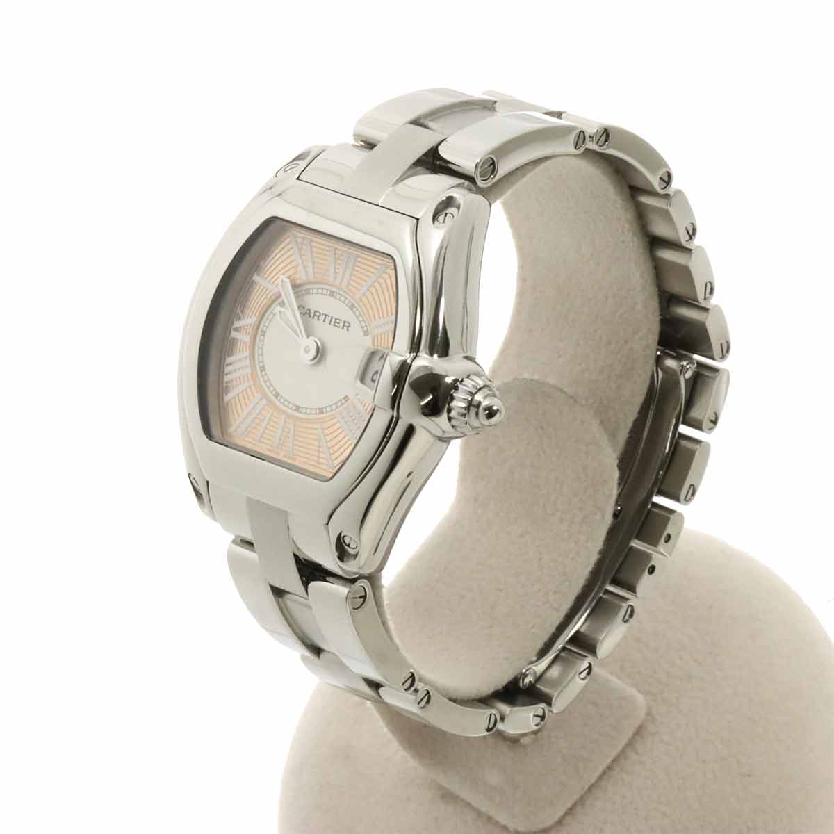 Roadster W62054V3 Date Quartz Pink Dial Ladies Watch