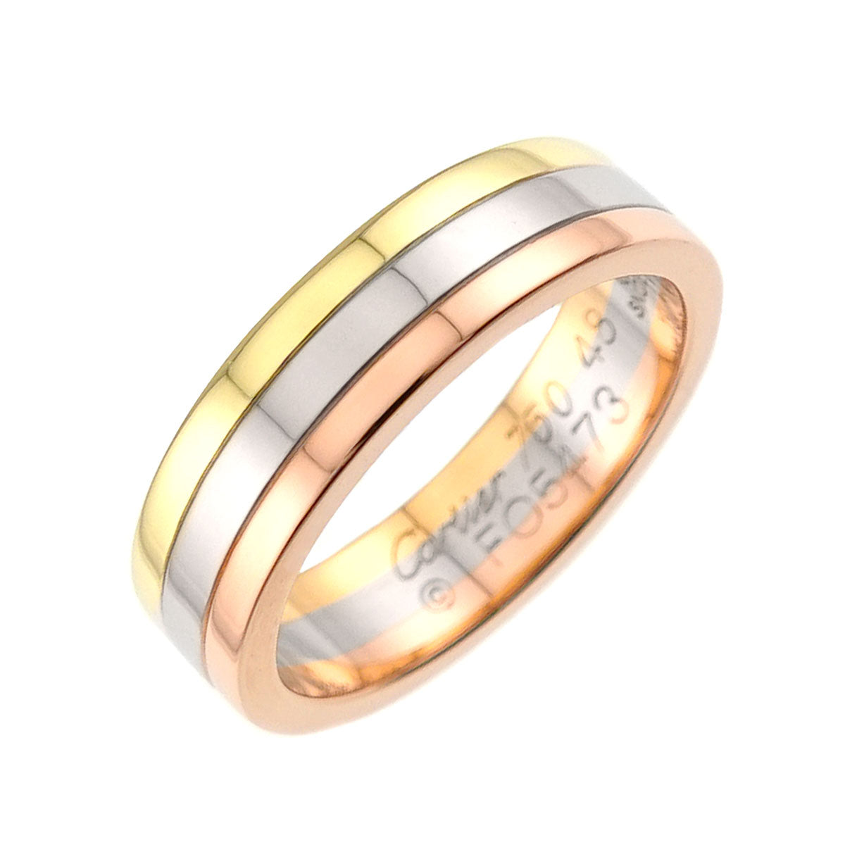 Vendome Ring 18K YG WG PG 750 size48 4.5(US)