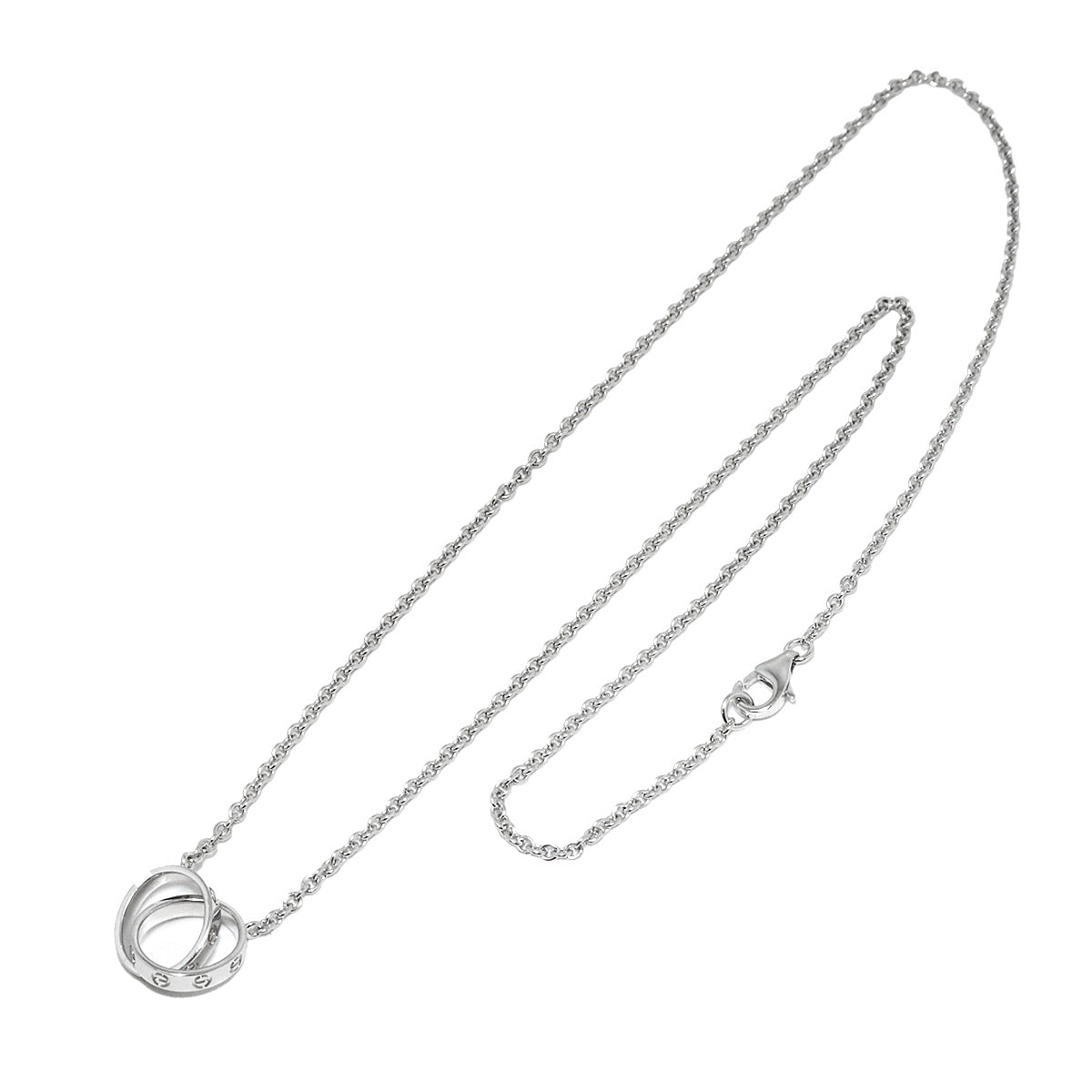 Baby Love Necklace 18K White Gold 750