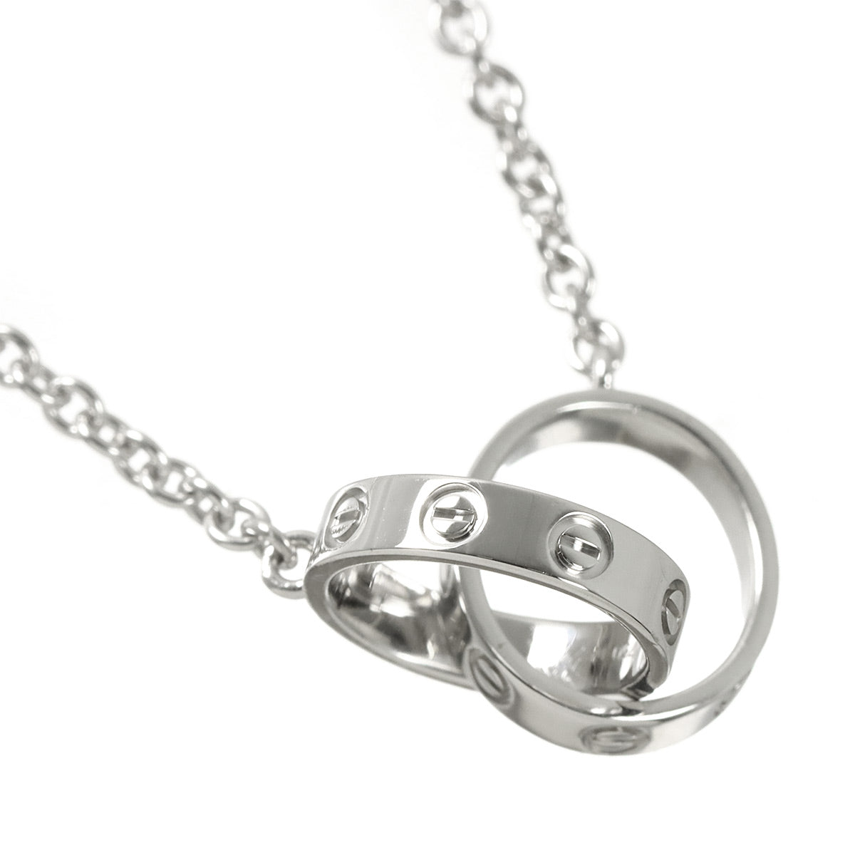 Baby Love Necklace 18K White Gold 750